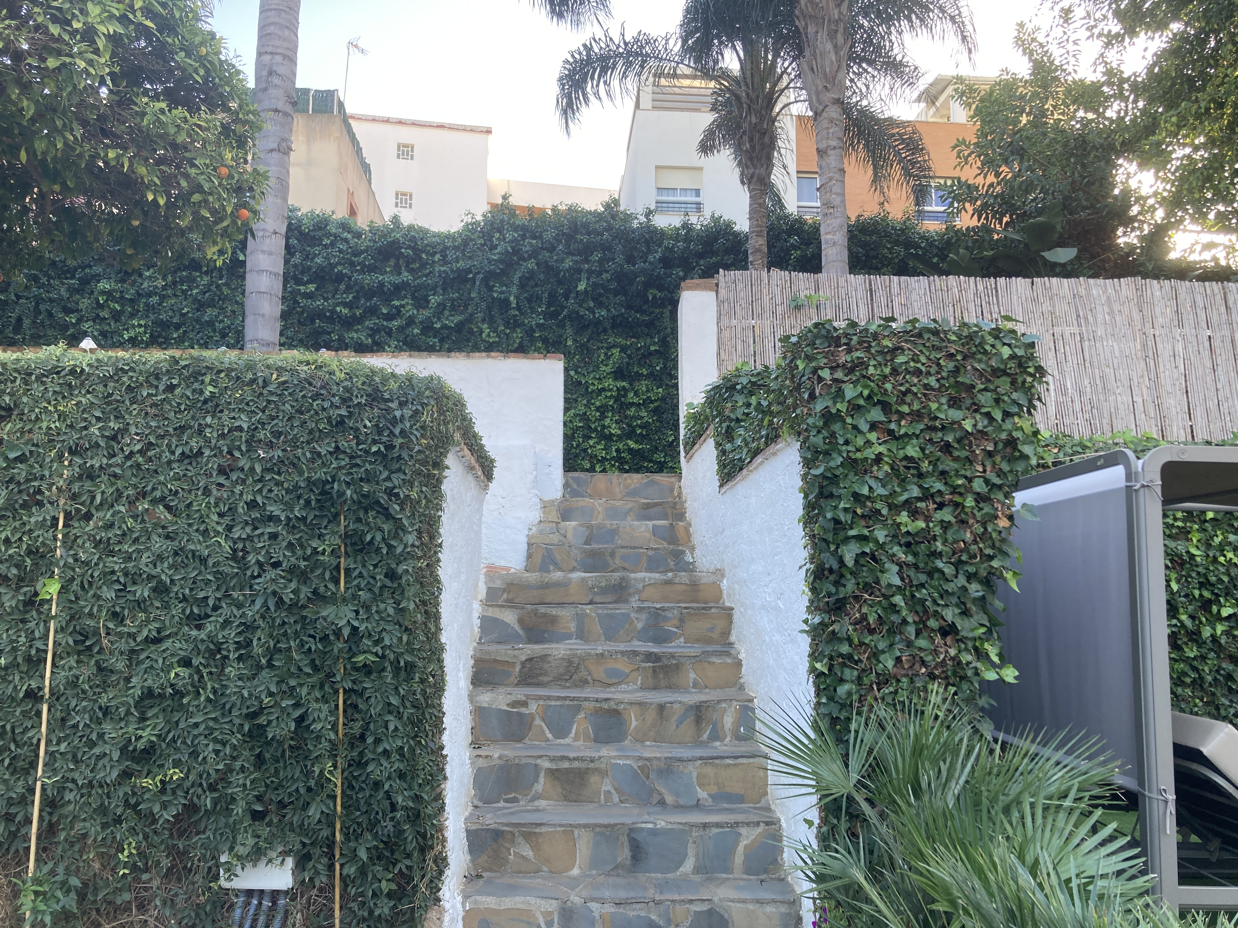 AluaSoul Costa Malaga stairs to more lounge chairs