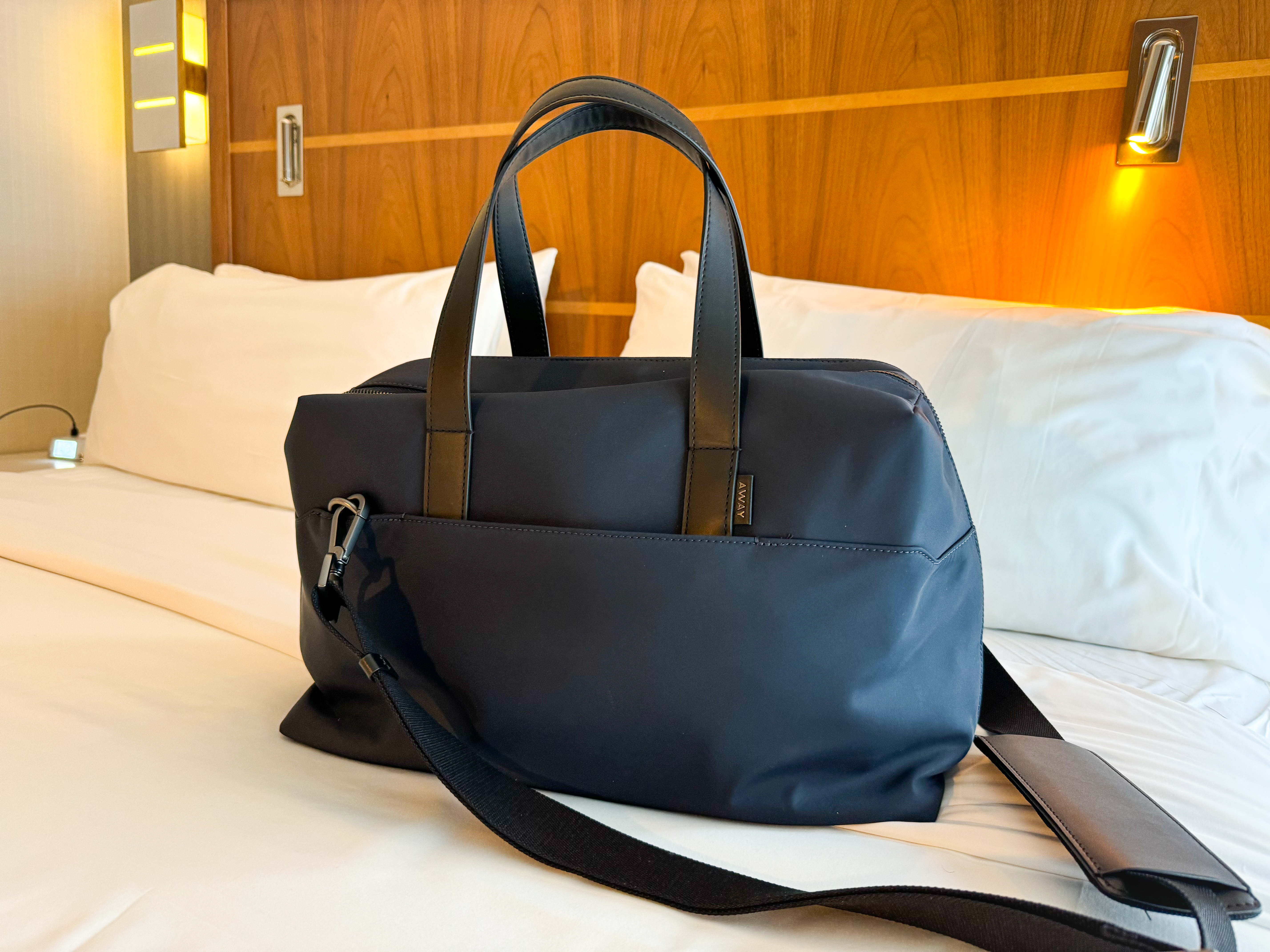 Away The Everywhere Bag at hotel NYC Away The Everywhere Bag at hotel NYC