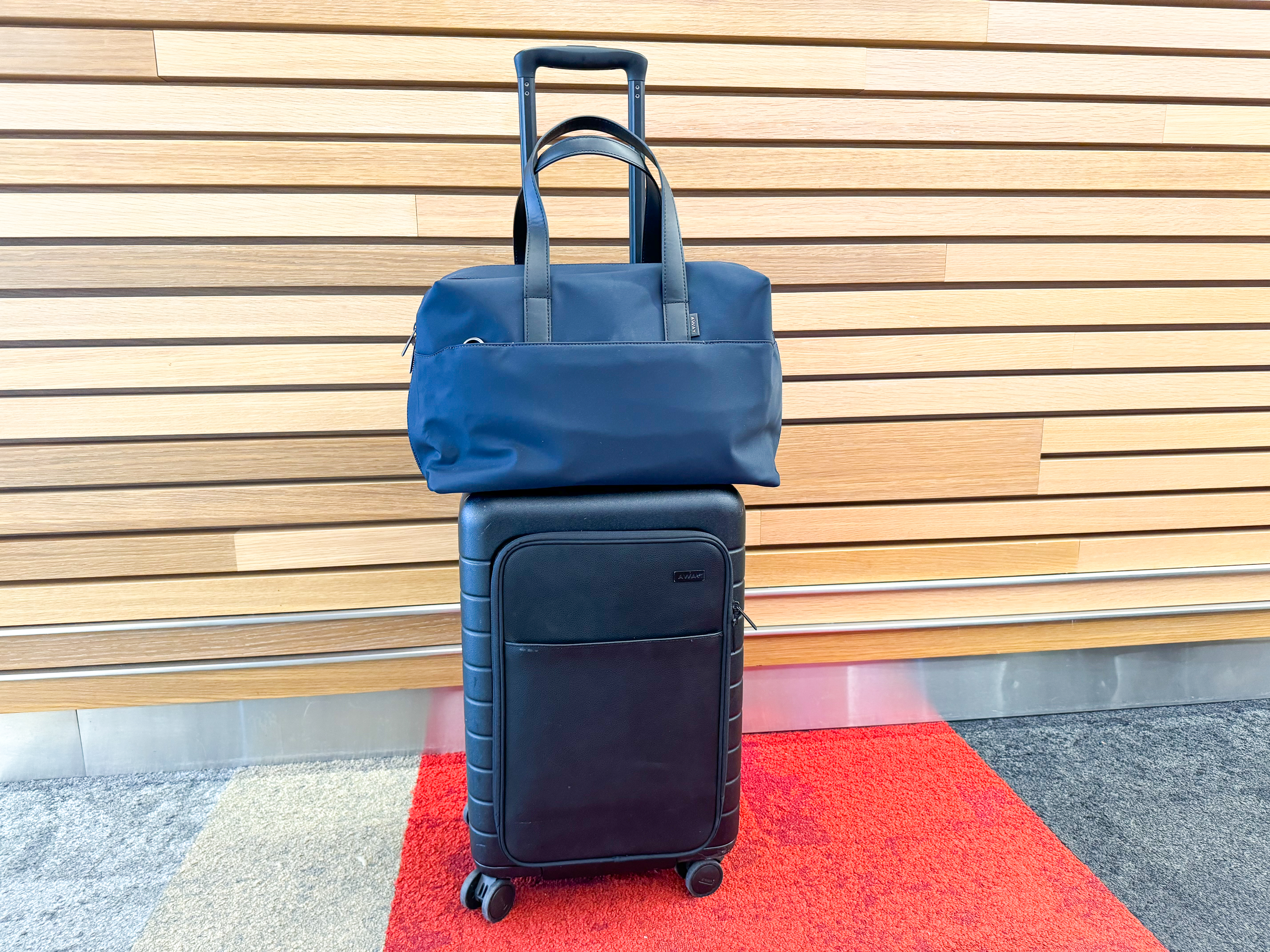 Away The Everywhere Bag on carry on