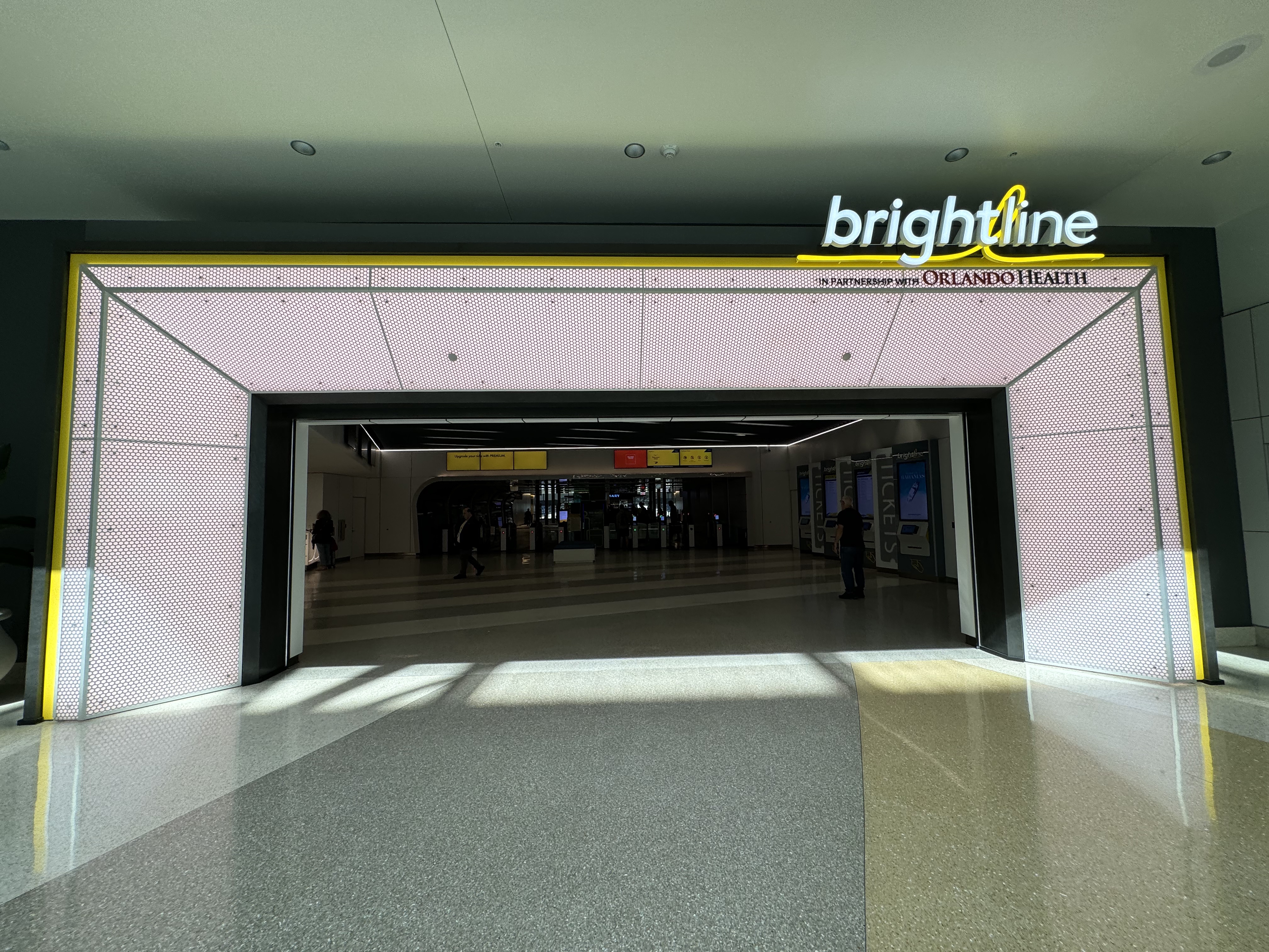 Brightline Entrance MCO Brightline Entrance MCO