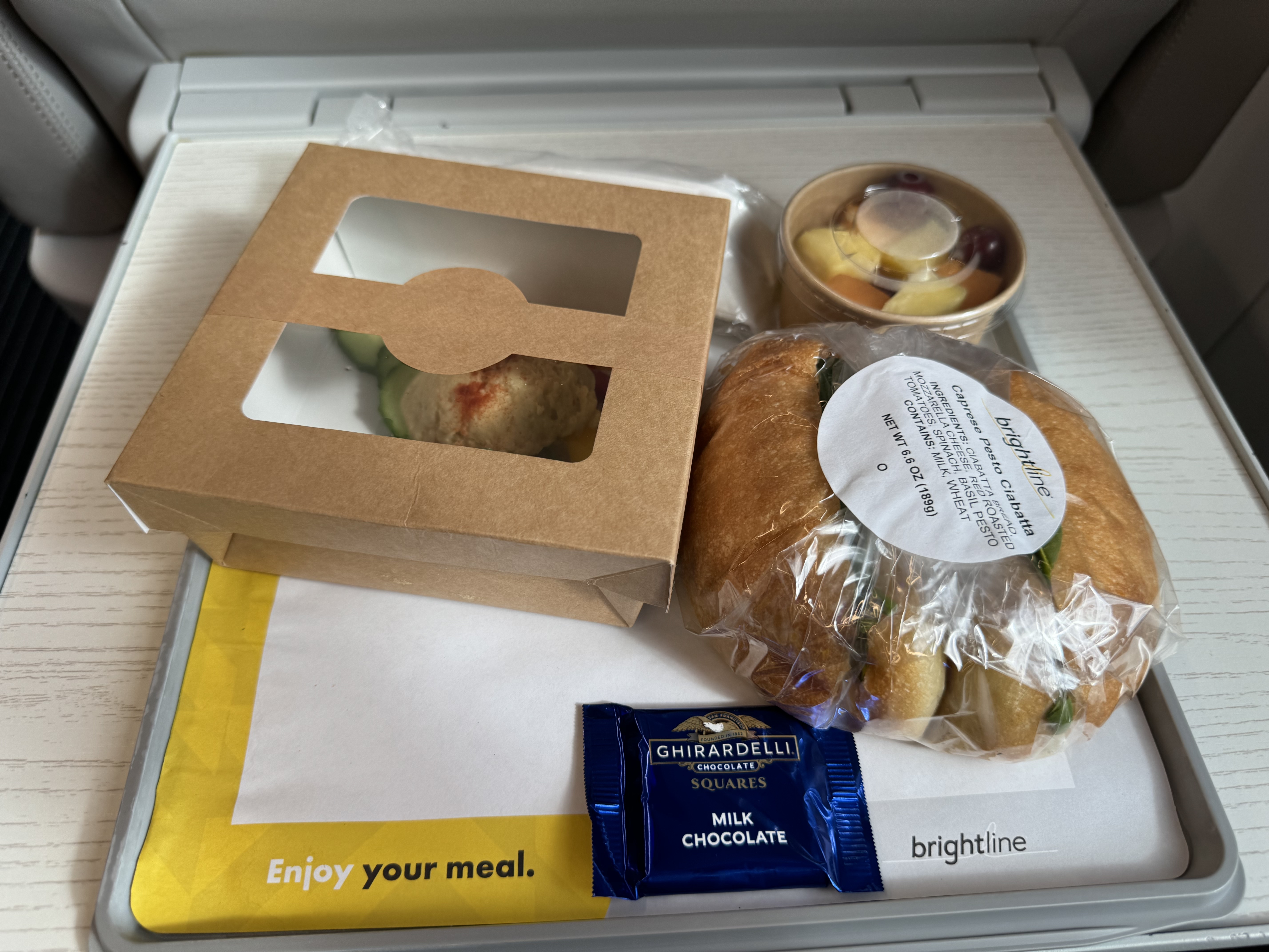 Brightline Lunch Tray Brightline Lunch Tray