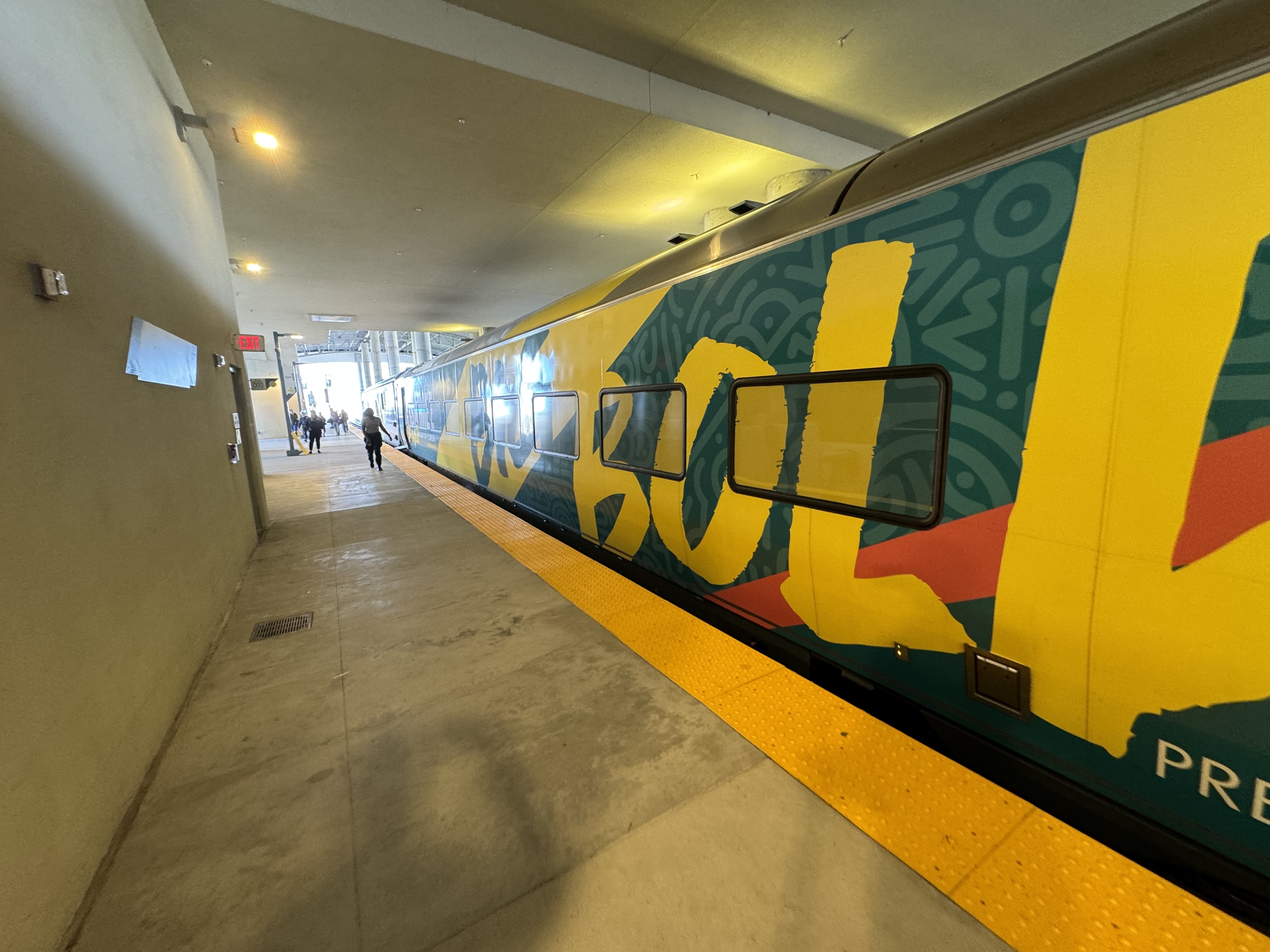 Brightline Train Exterior Brightline Train Exterior