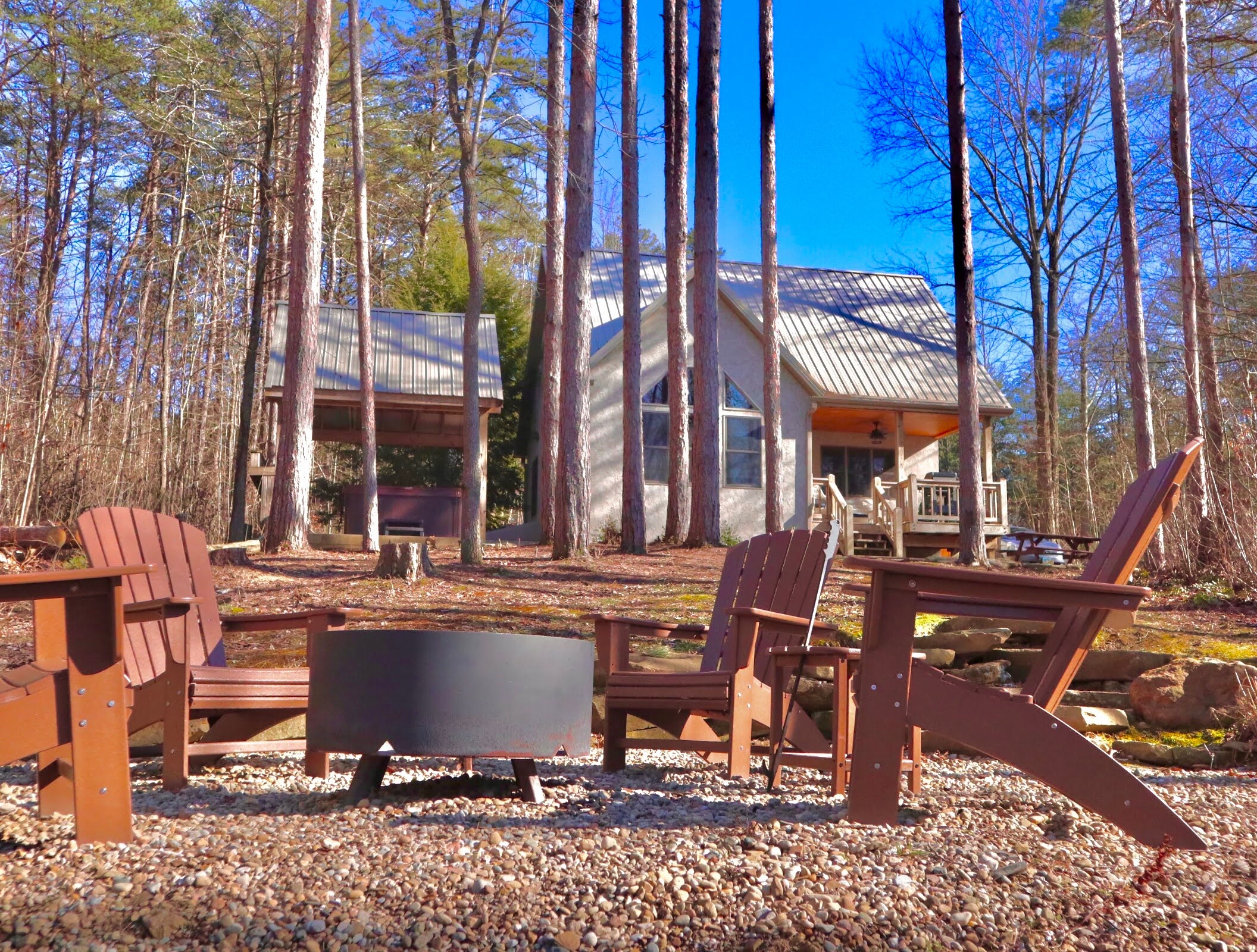 Cabins at Cherry Ridge Retreat in Hocking Hills Cabins at Cherry Ridge Retreat in Hocking Hills
