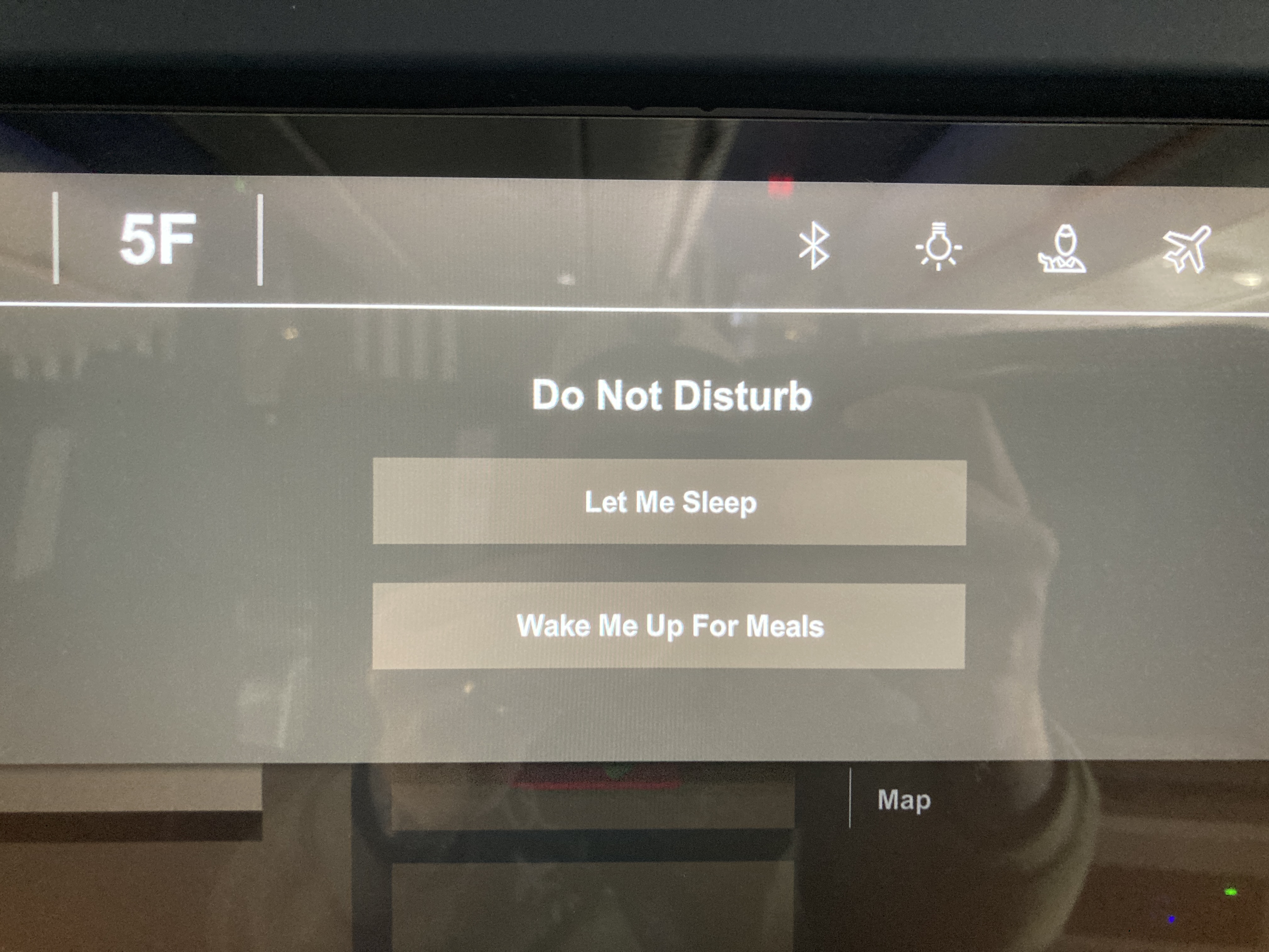 Condor A330 900neo business class entertainment system do not disturb Condor A330 900neo business class entertainment system do not disturb
