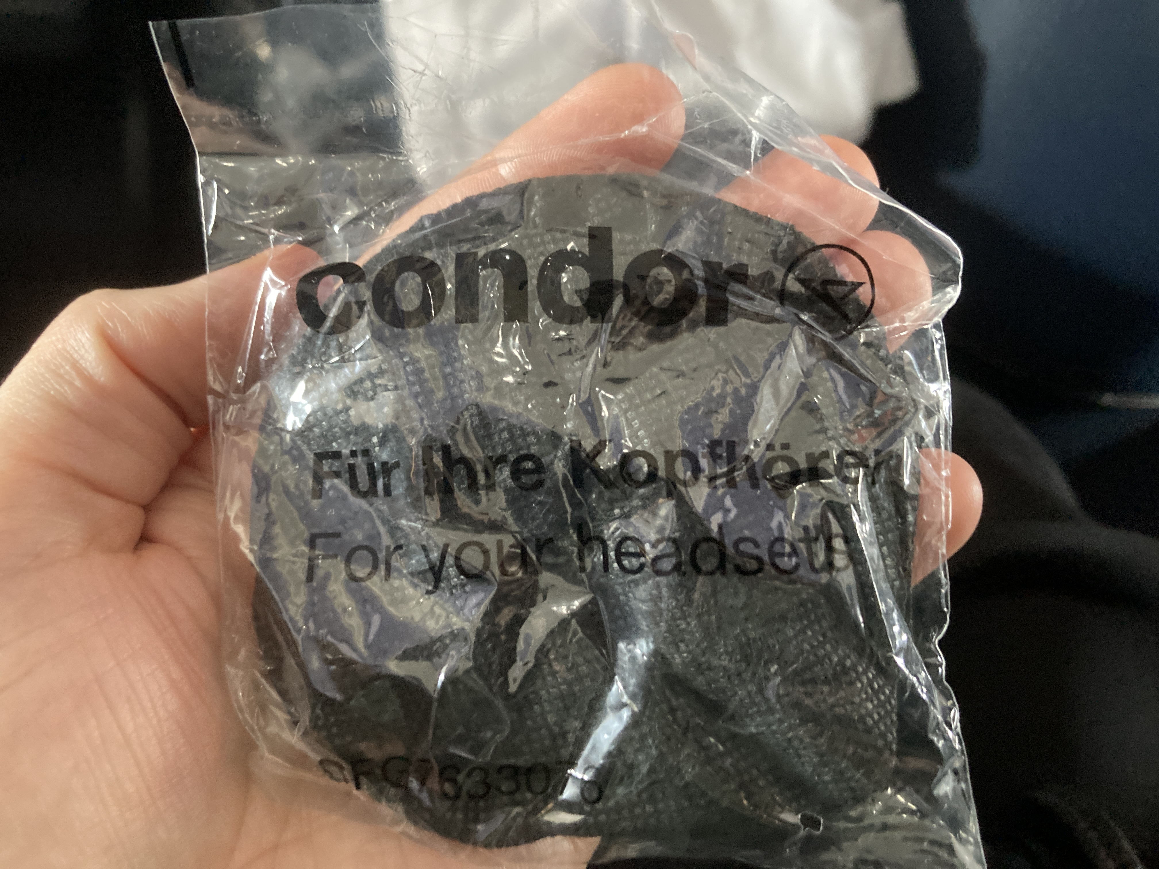 Condor A330 900neo business class headphone covers Condor A330 900neo business class headphone covers