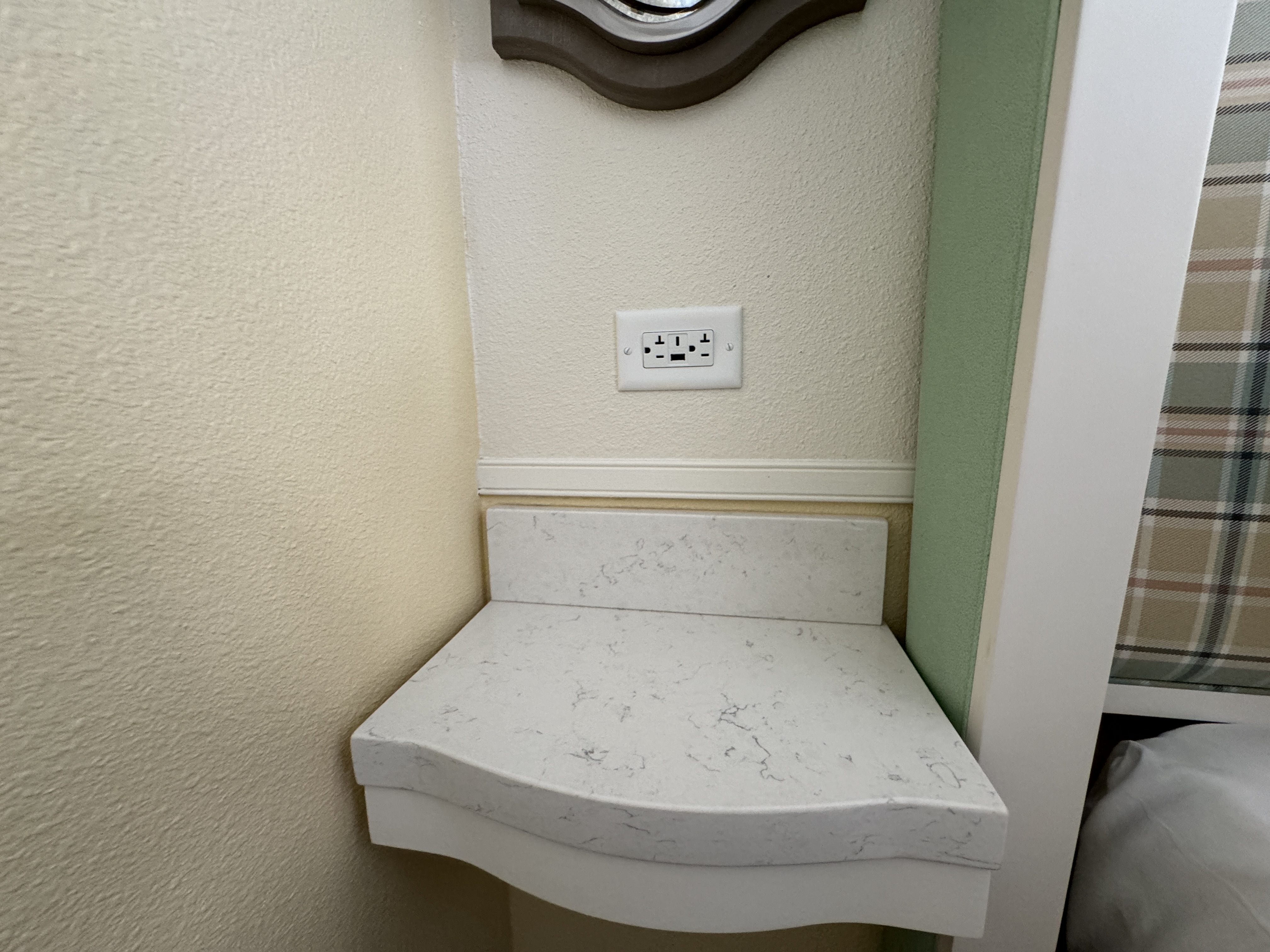 Disneys BoardWalk Inn Bedside counter Disneys BoardWalk Inn Bedside counter