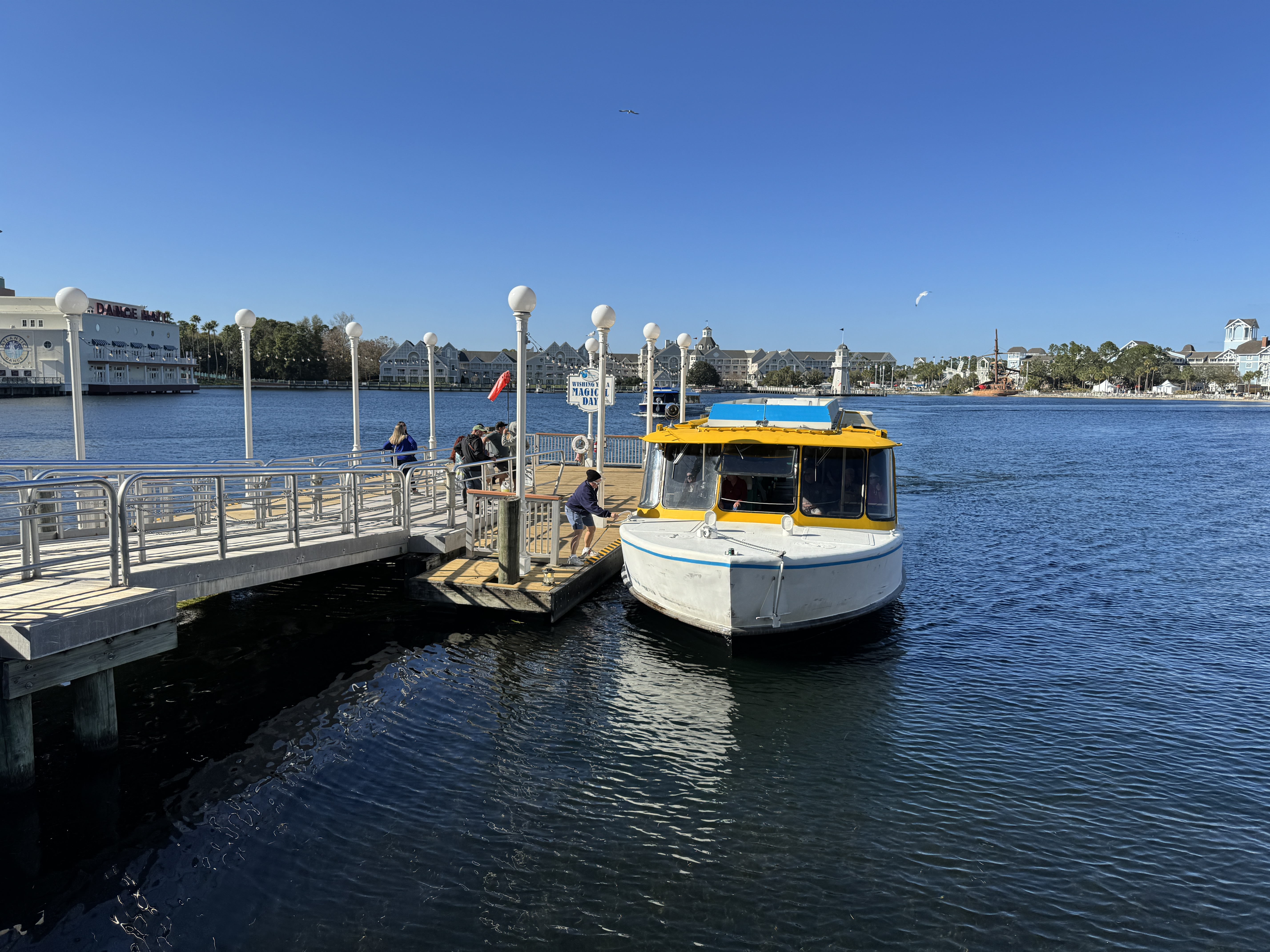 Disneys BoardWalk Inn Boat Transportation Disneys BoardWalk Inn Boat Transportation