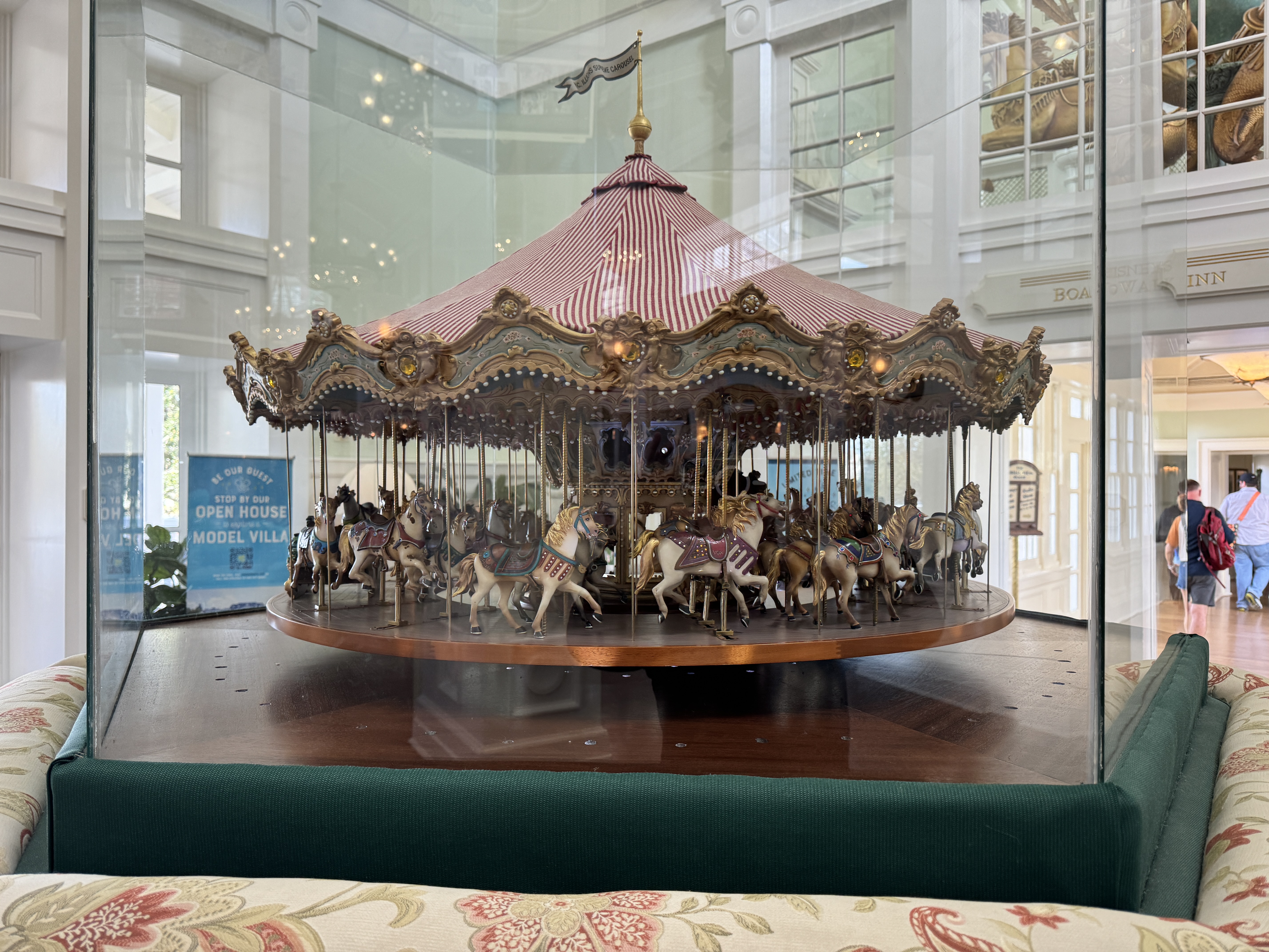 Disneys BoardWalk Inn Carousel Decor Disneys BoardWalk Inn Carousel Decor