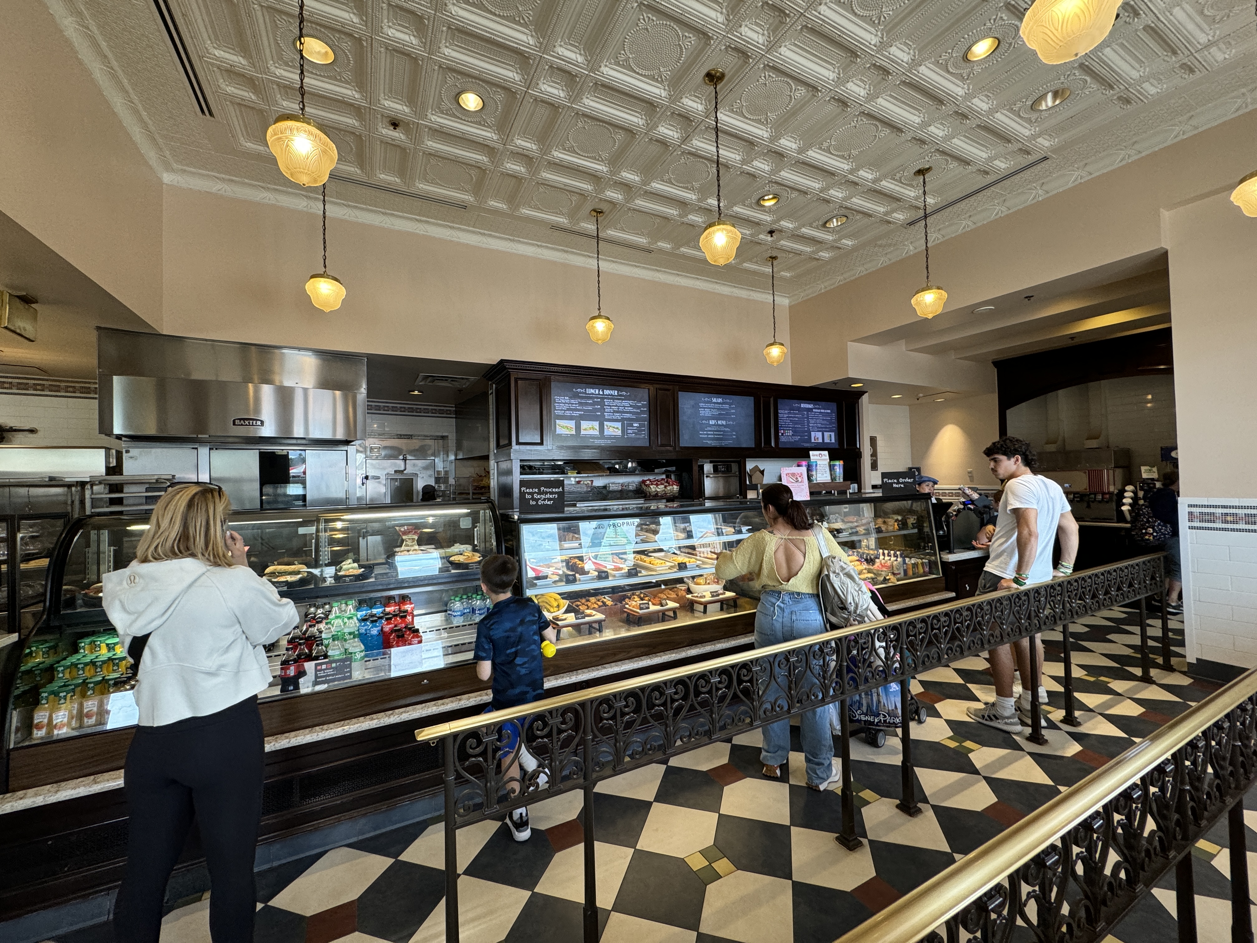 Disneys BoardWalk Inn Deli Interior View Disneys BoardWalk Inn Deli Interior View