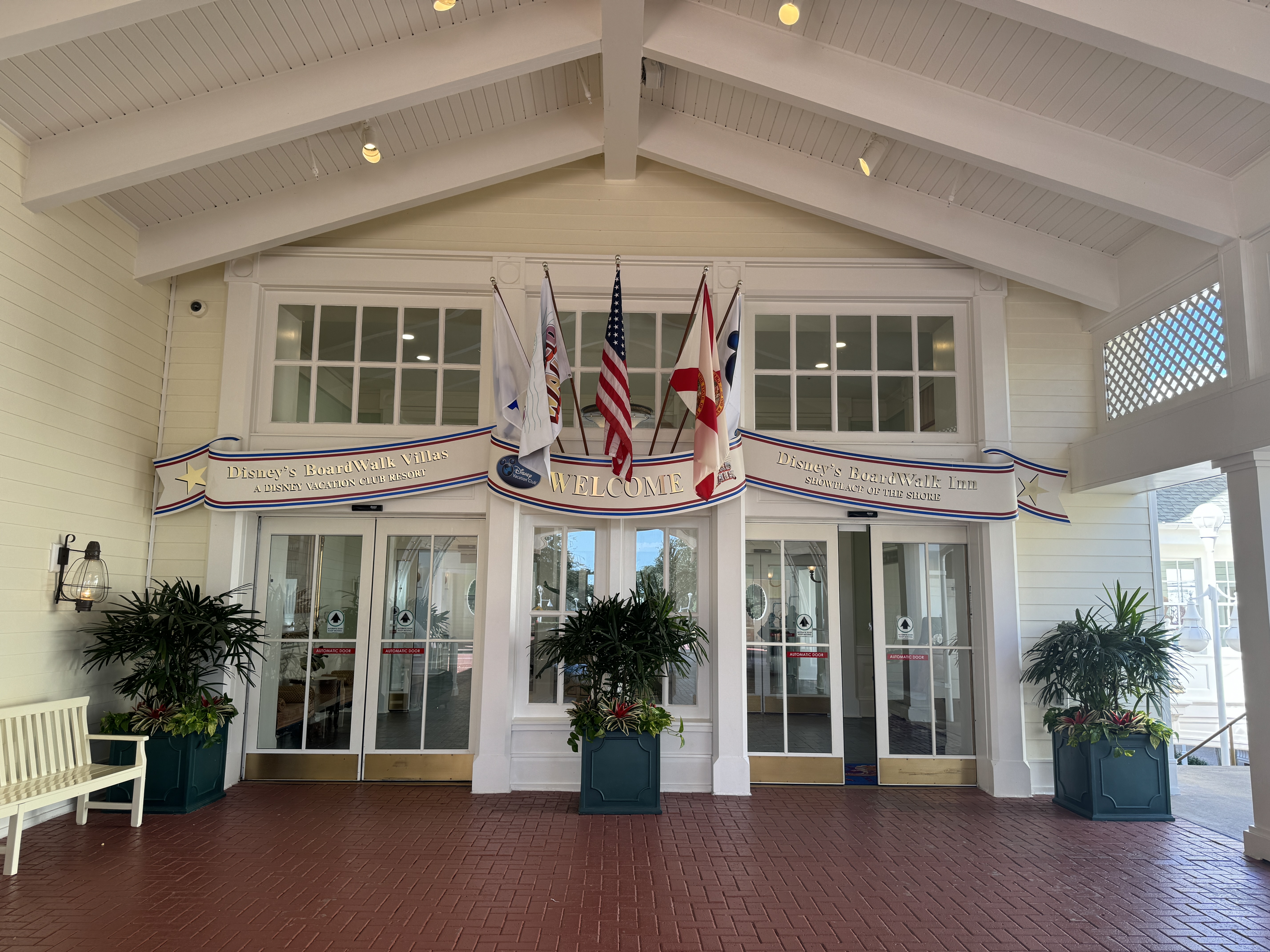 Disneys BoardWalk Inn Entrance Disneys BoardWalk Inn Entrance