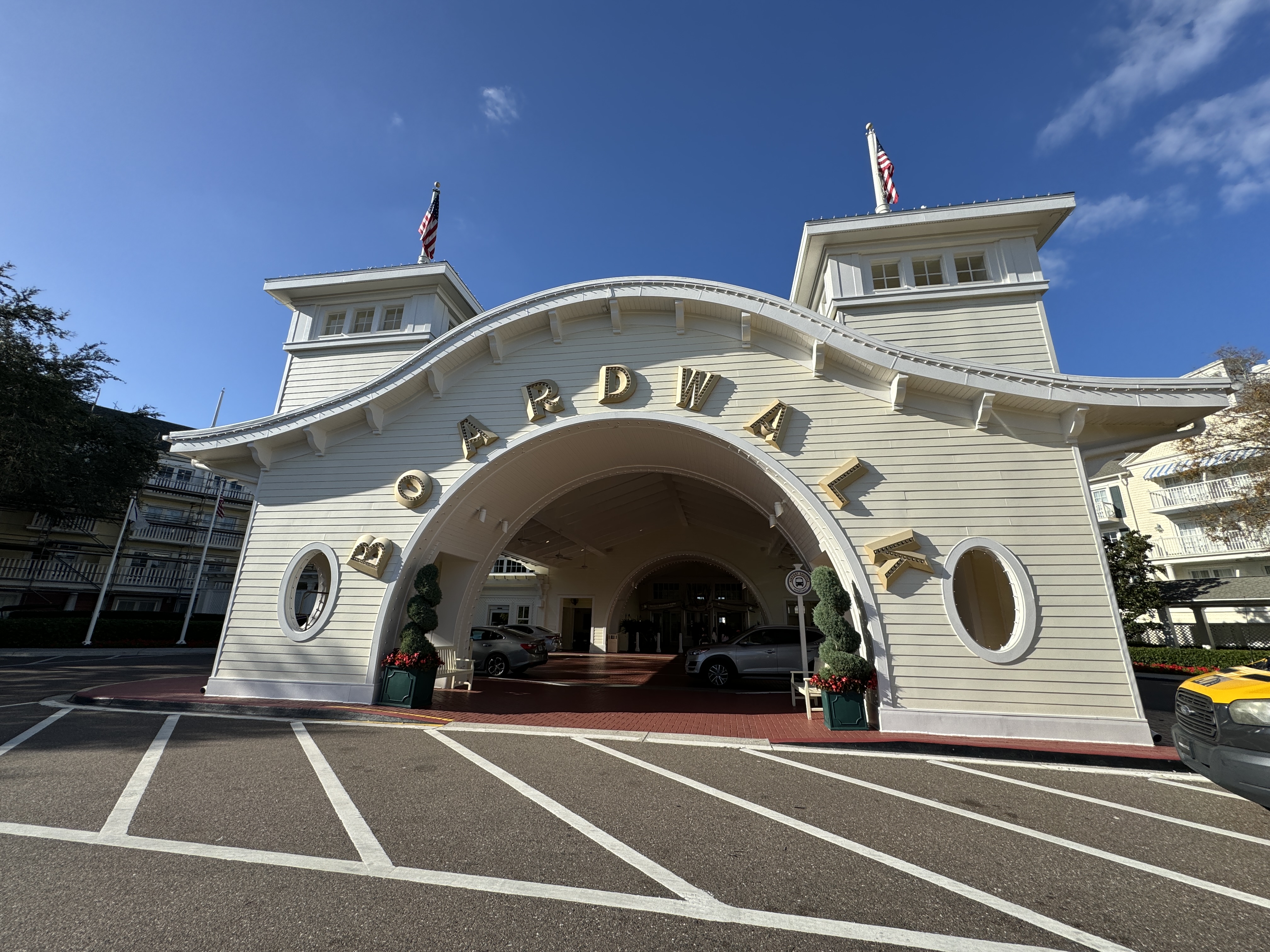 Disneys BoardWalk Inn Exterior Front Disneys BoardWalk Inn Exterior Front