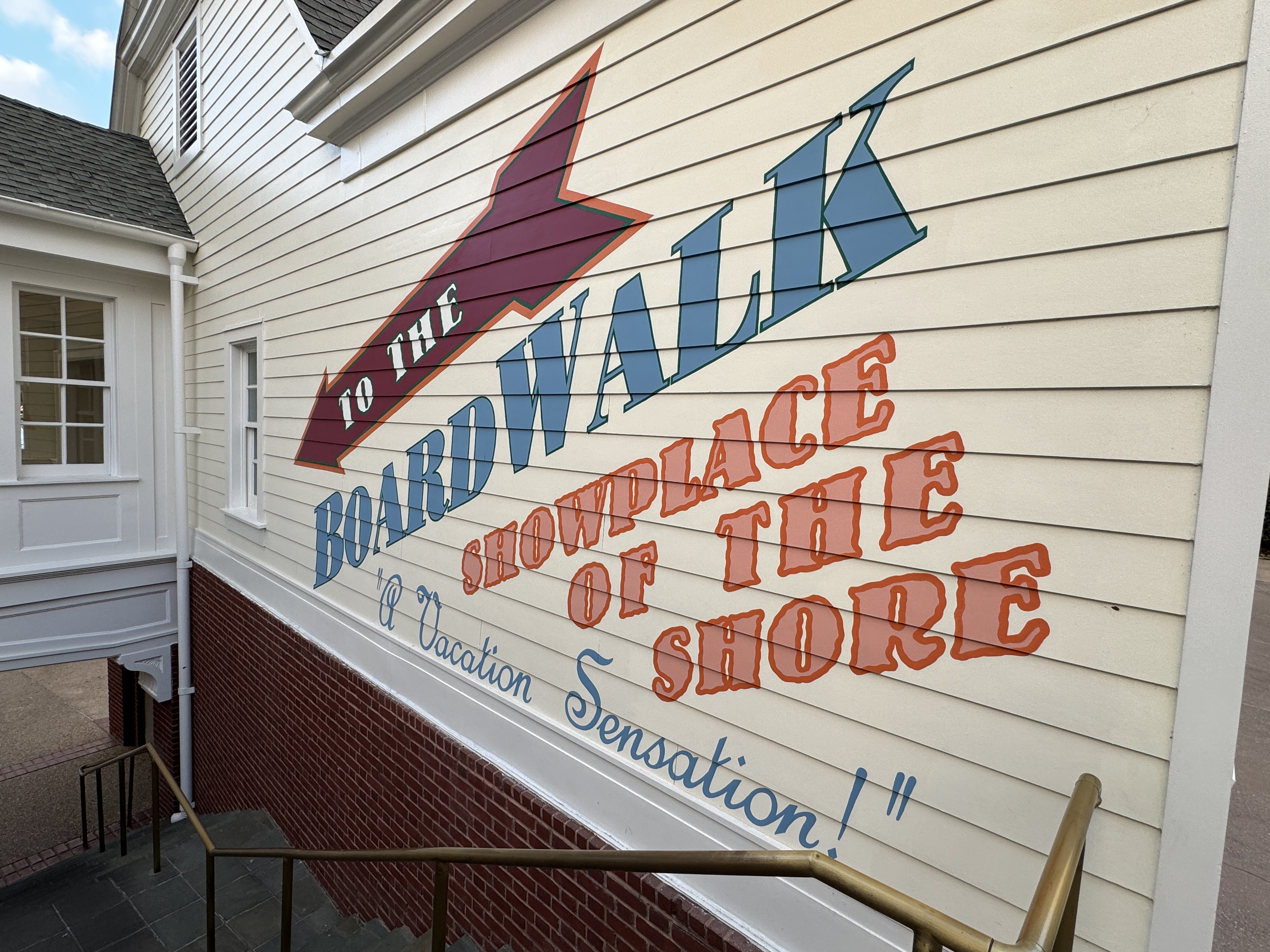 Disneys BoardWalk Inn Famous Sign Disneys BoardWalk Inn Famous Sign