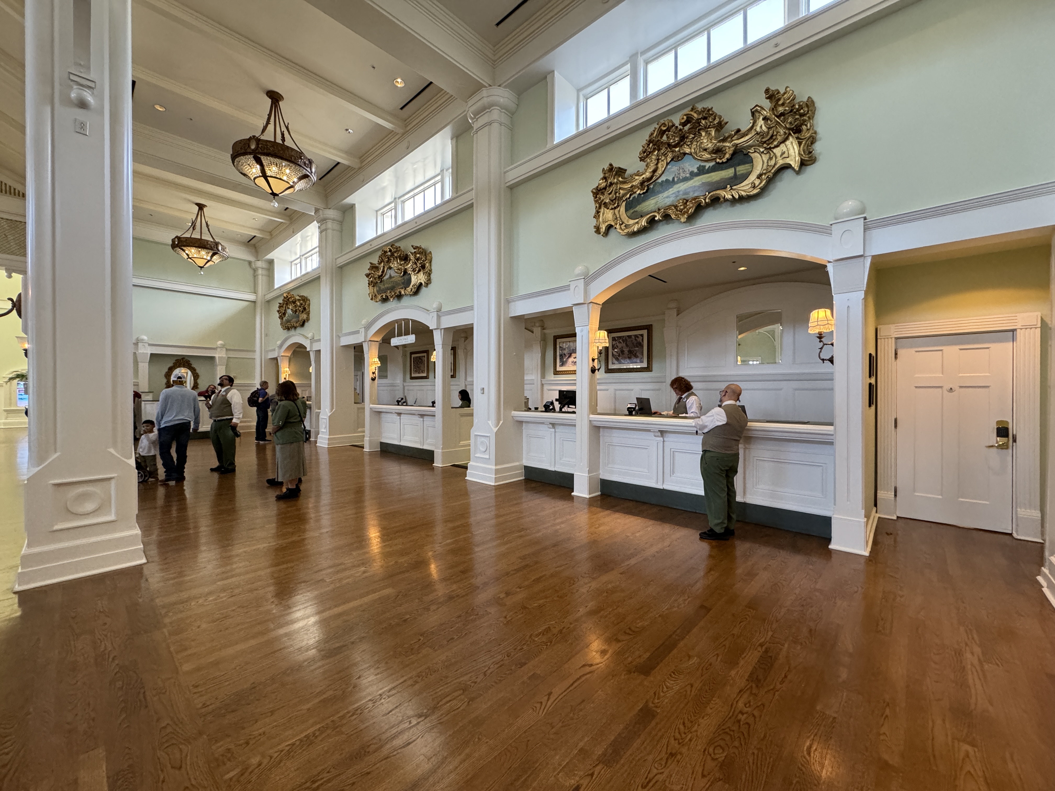 Disneys BoardWalk Inn Front Desk Lobby Disneys BoardWalk Inn Front Desk Lobby