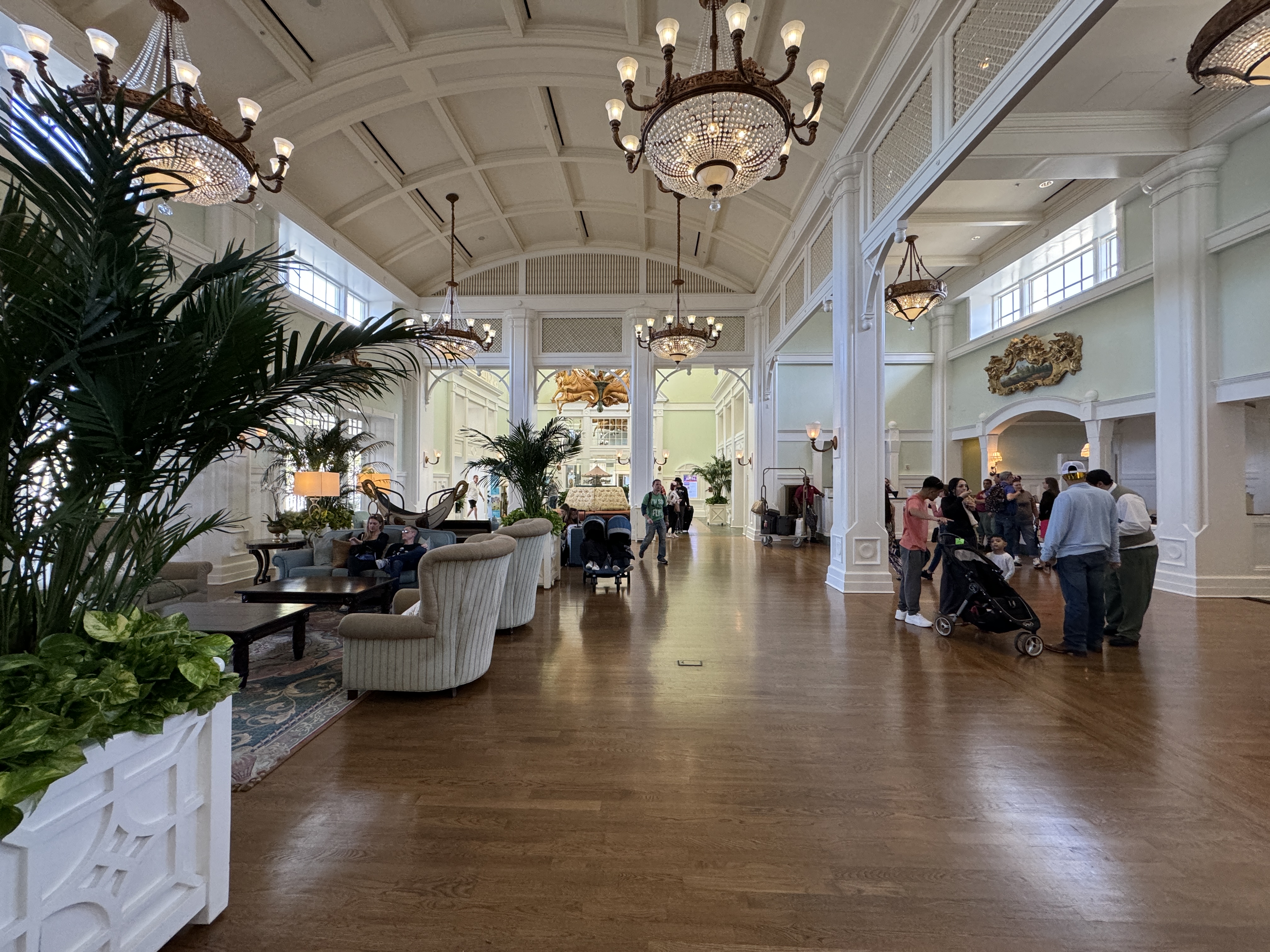 Disneys BoardWalk Inn Lobby Open Space