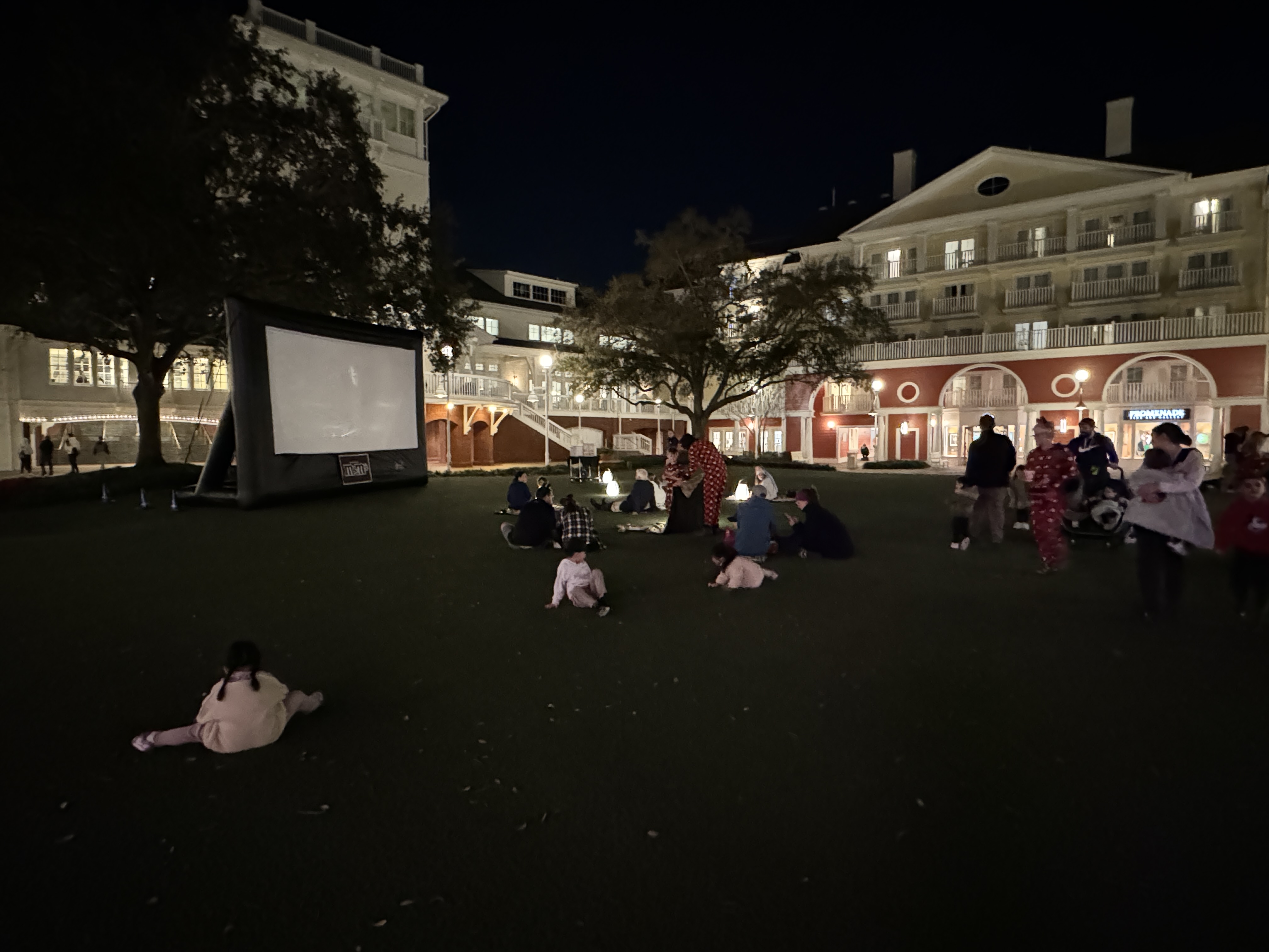 Disneys BoardWalk Inn Movie Night Disneys BoardWalk Inn Movie Night