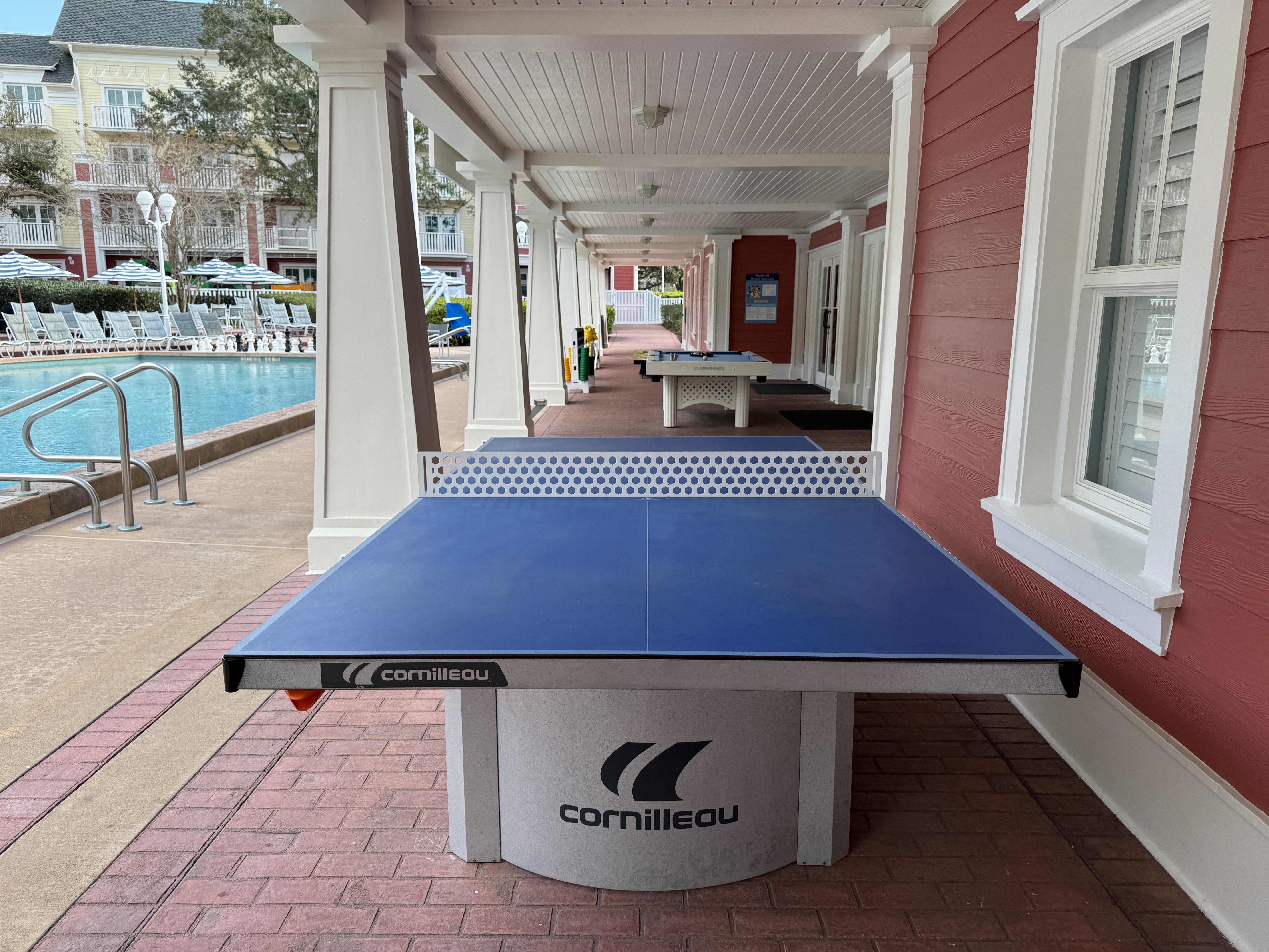 Disneys BoardWalk Inn Ping Pong Table Disneys BoardWalk Inn Ping Pong Table