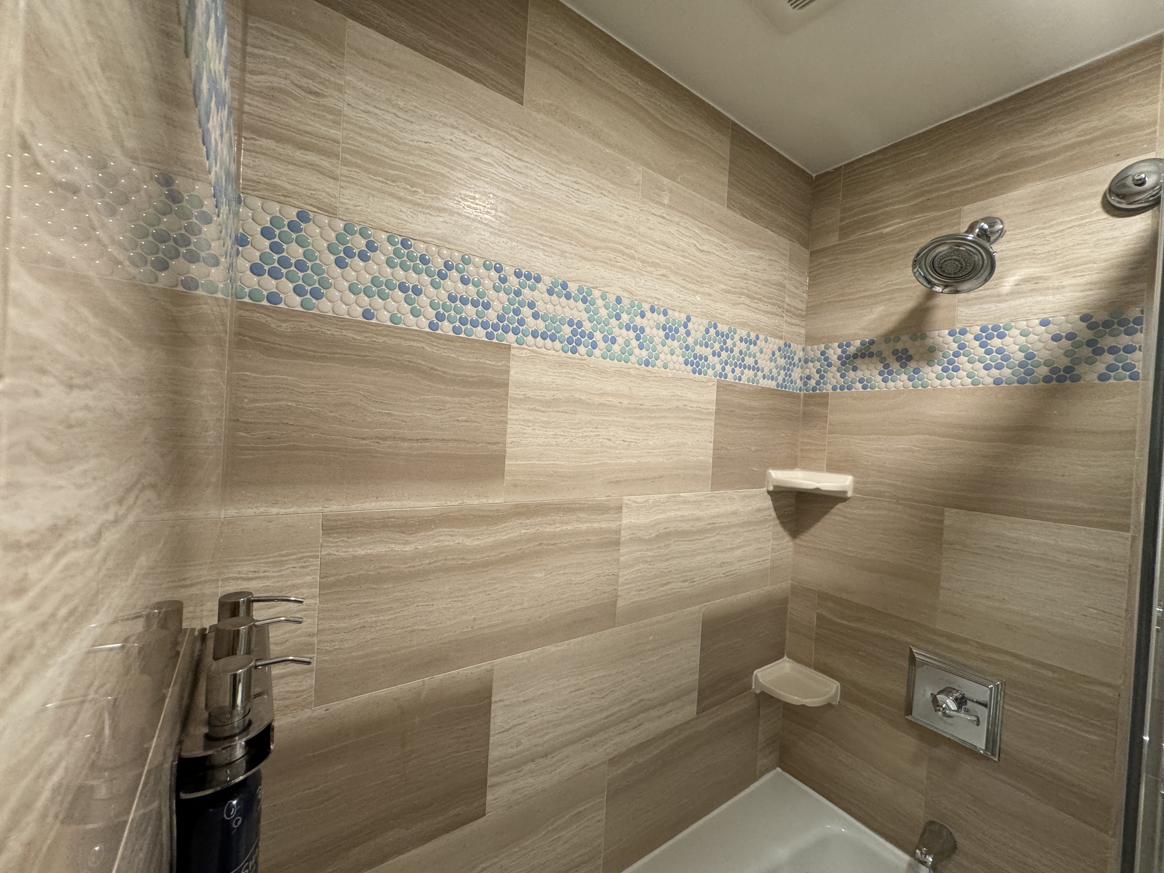 Disneys BoardWalk Inn Room Shower Disneys BoardWalk Inn Room Shower