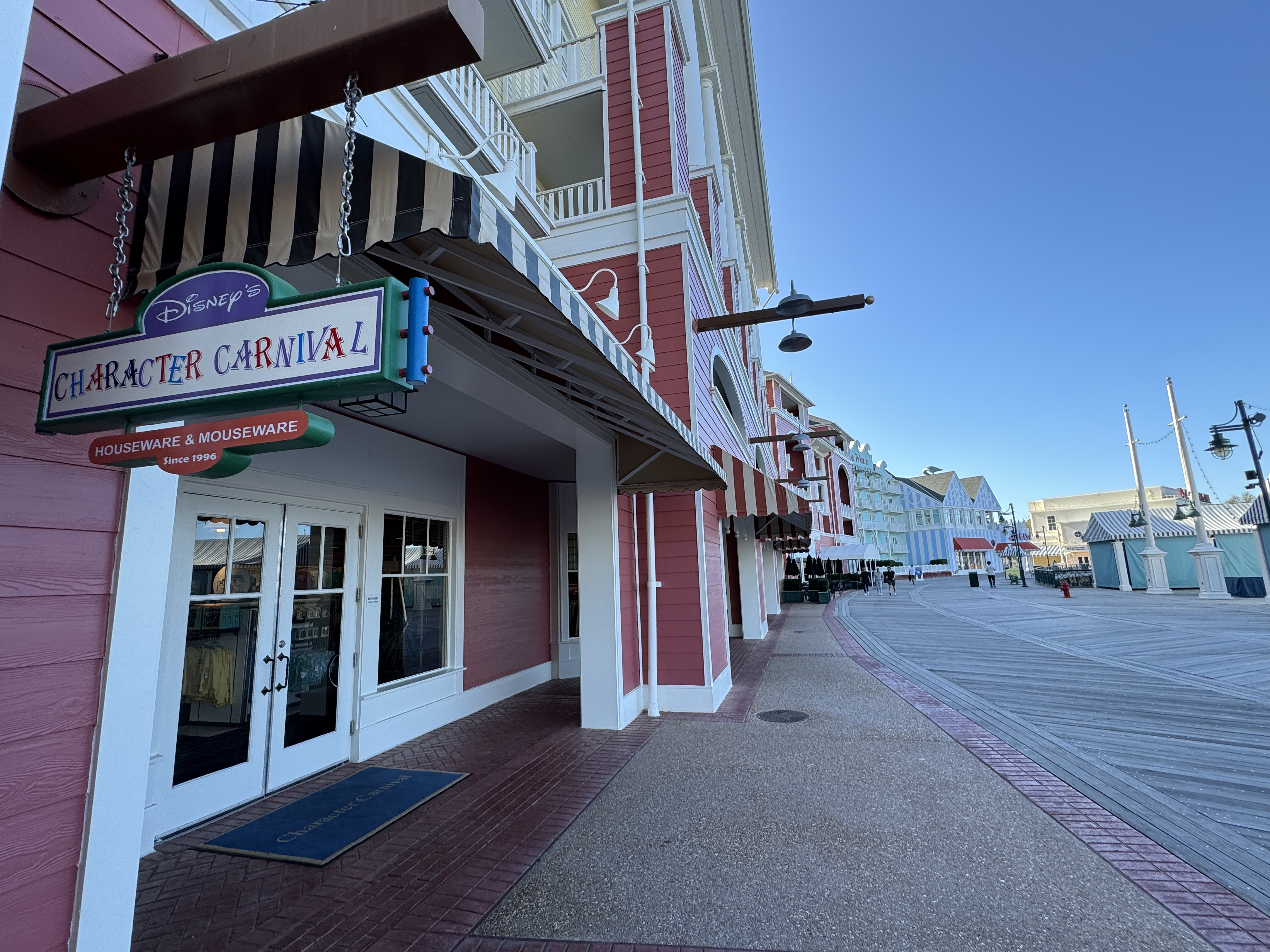 Disneys BoardWalk Inn Shops Sign Disneys BoardWalk Inn Shops Sign