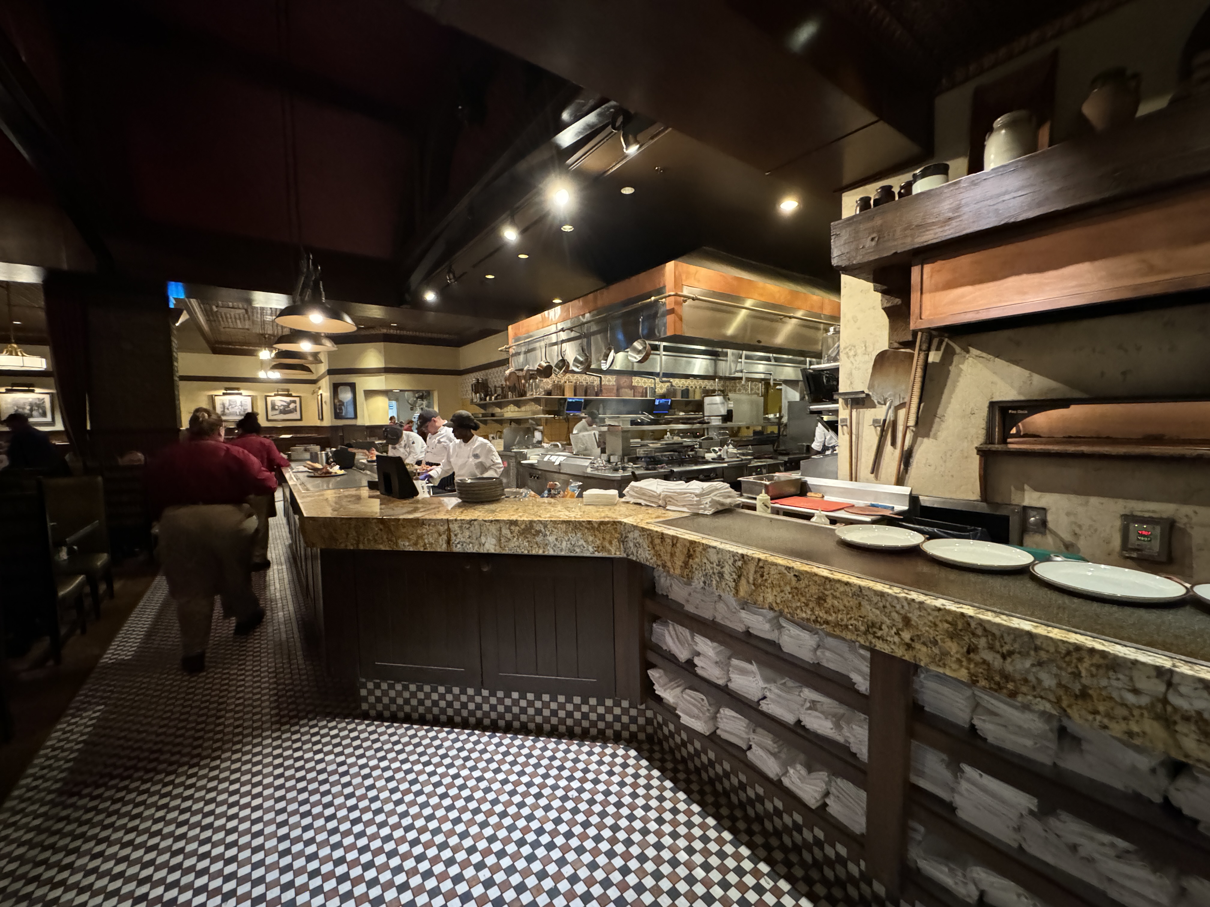 Disneys BoardWalk Inn Trattoria al Forno Kitchen Disneys BoardWalk Inn Trattoria al Forno Kitchen
