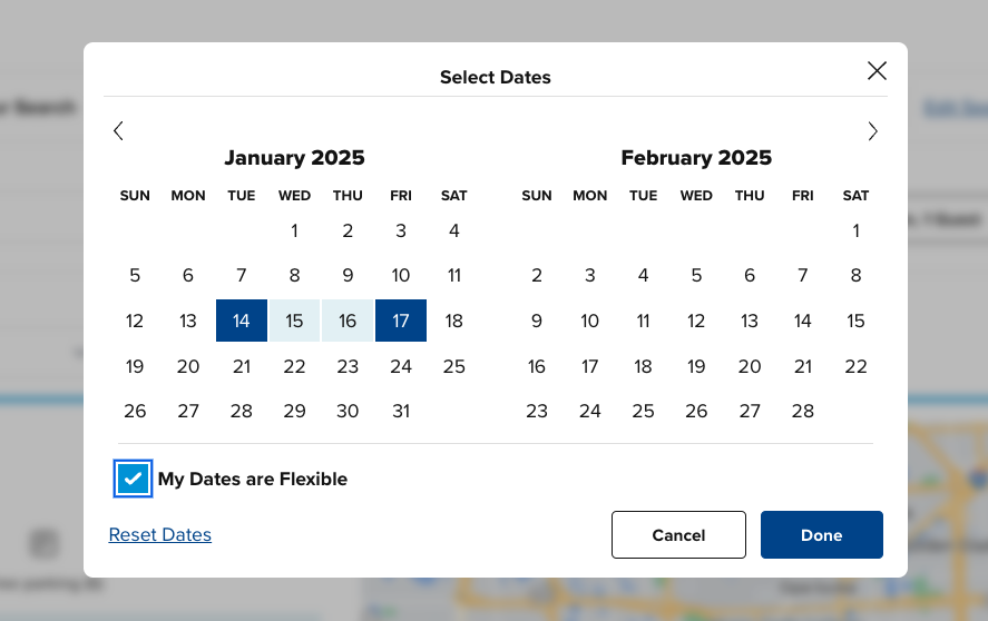 Hilton Flexible Calendar Hilton Flexible Calendar