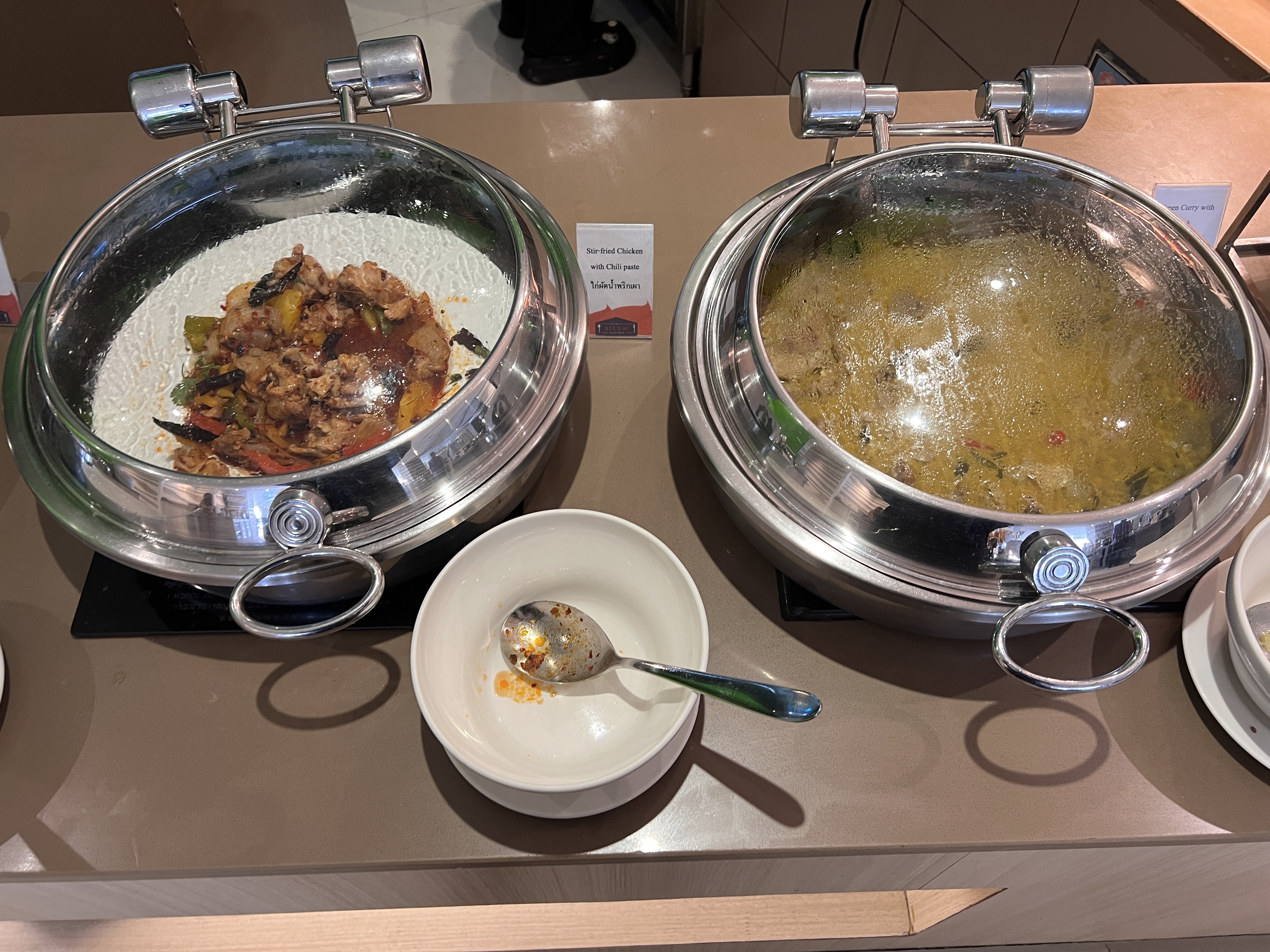 Hilton Garden Inn Bangkok Silom All Day Dining chicken and pork options