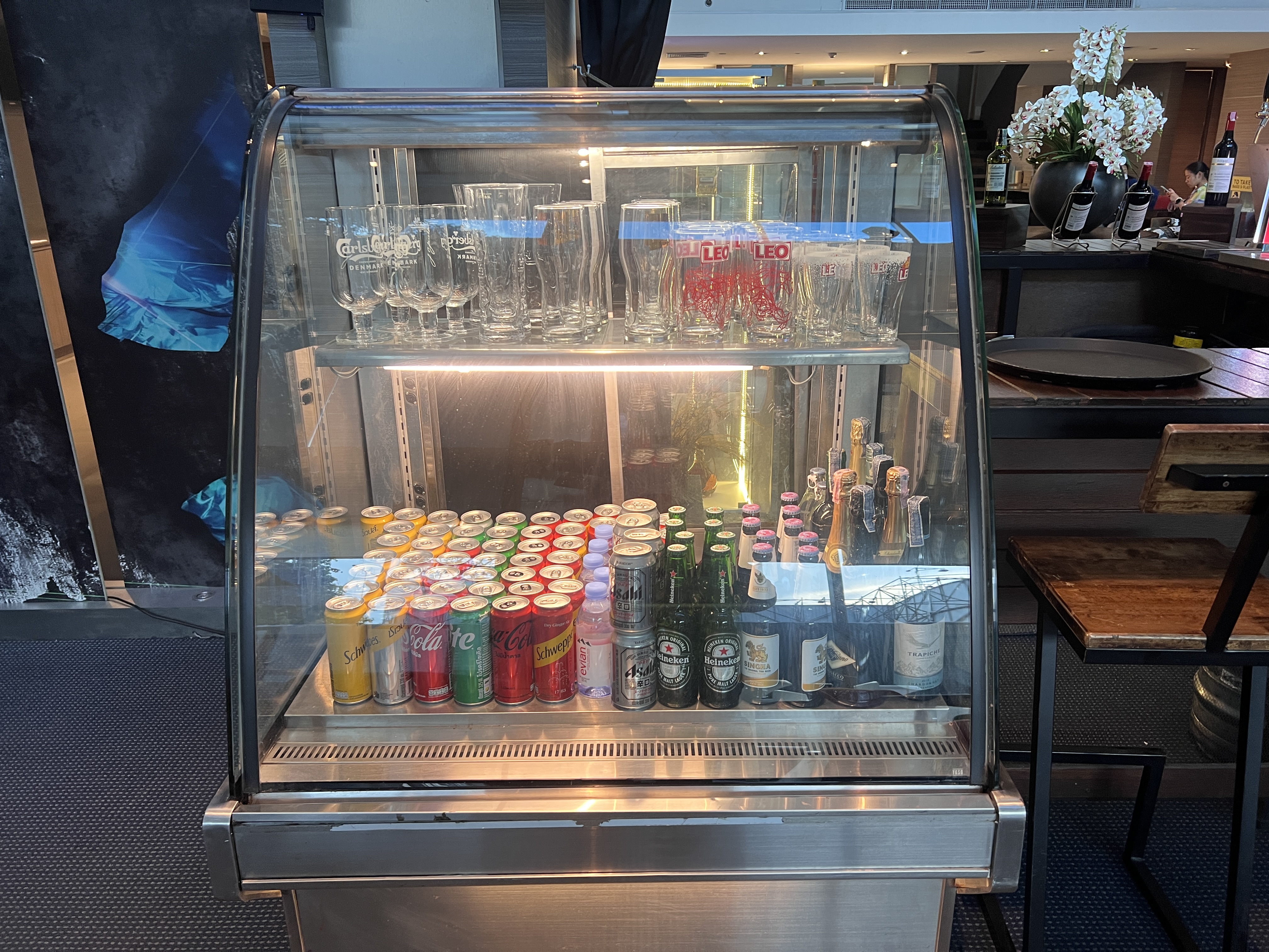 Hilton Garden Inn Bangkok Silom beverage selection
