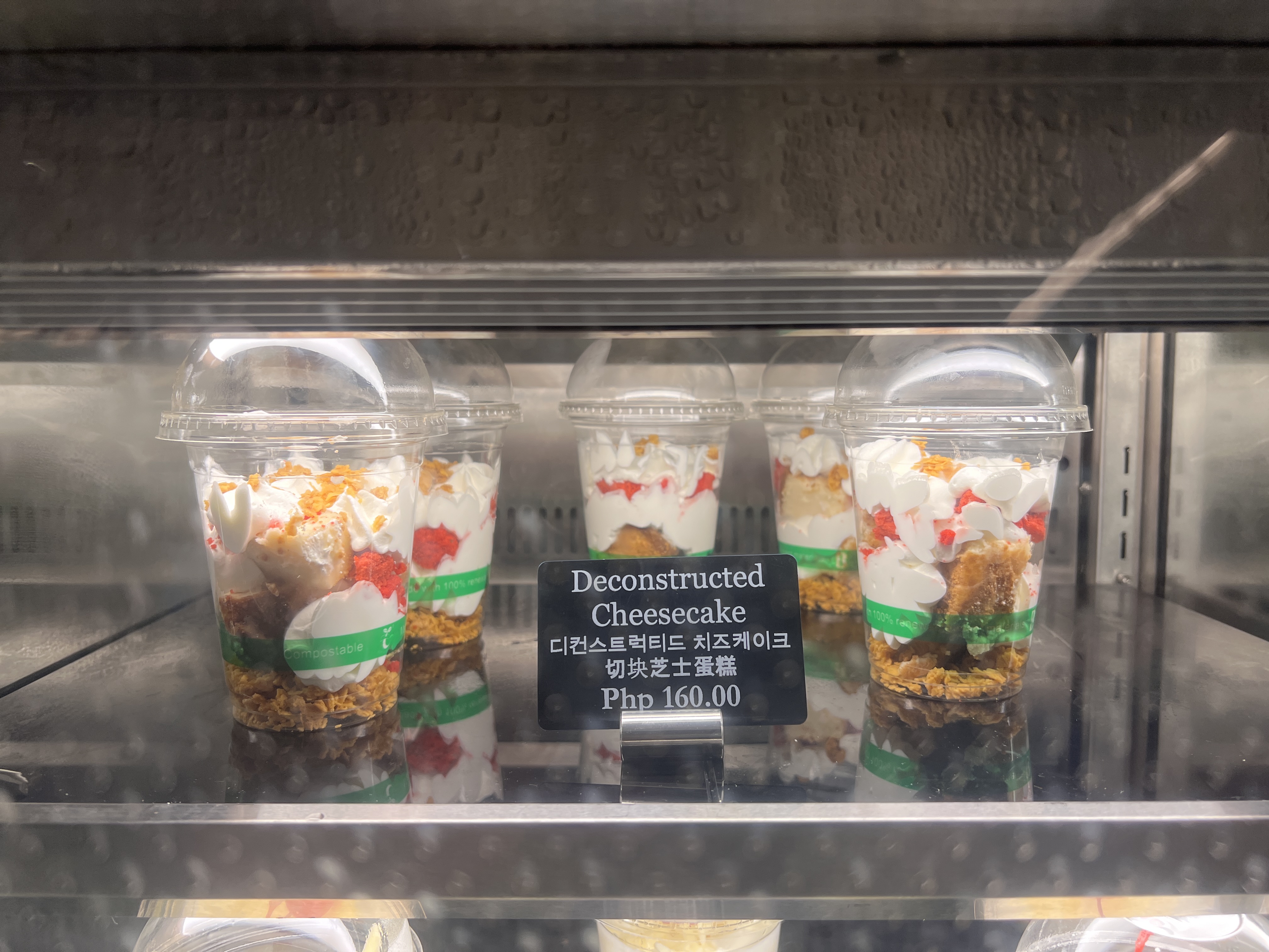 Holiday Inn Express Manila Newport City bakery deconstructed cheesecake