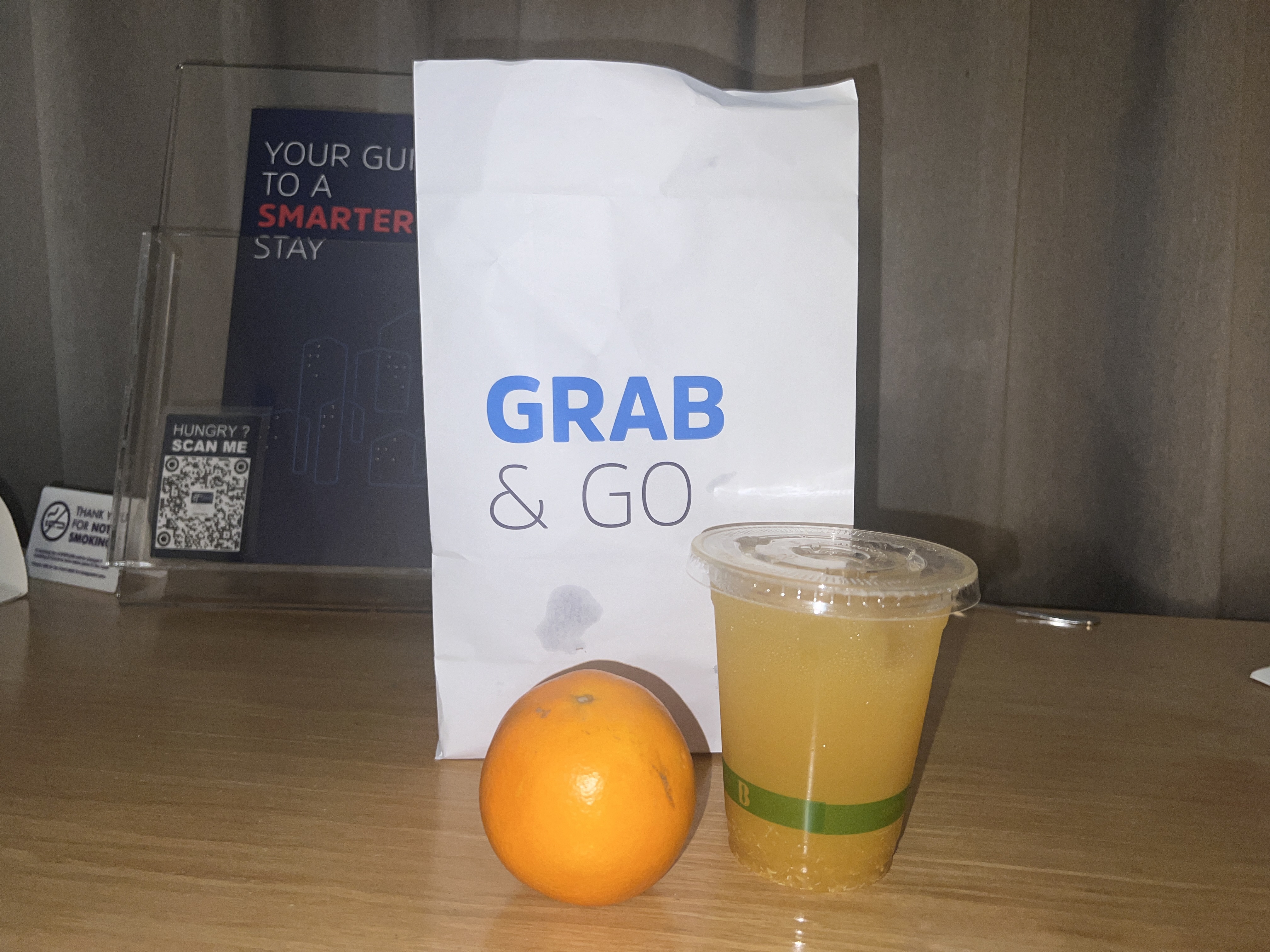 Holiday Inn Express Manila Newport City grab and go breakfast