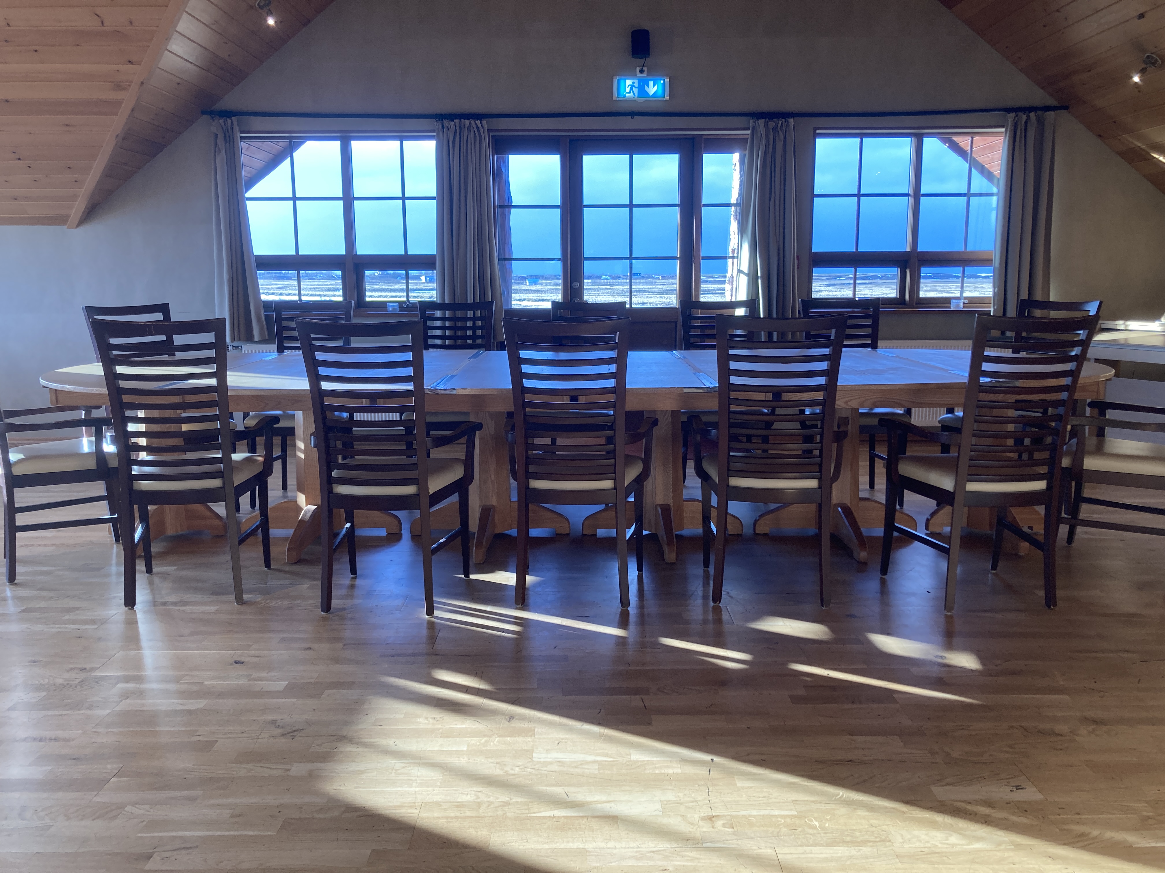 Hotel Ranga upstairs banquet room