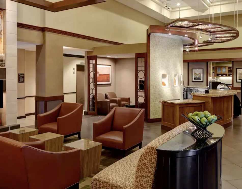 Hyatt Place Dallas North by the Galleria lobby Hyatt Place Dallas North by the Galleria lobby