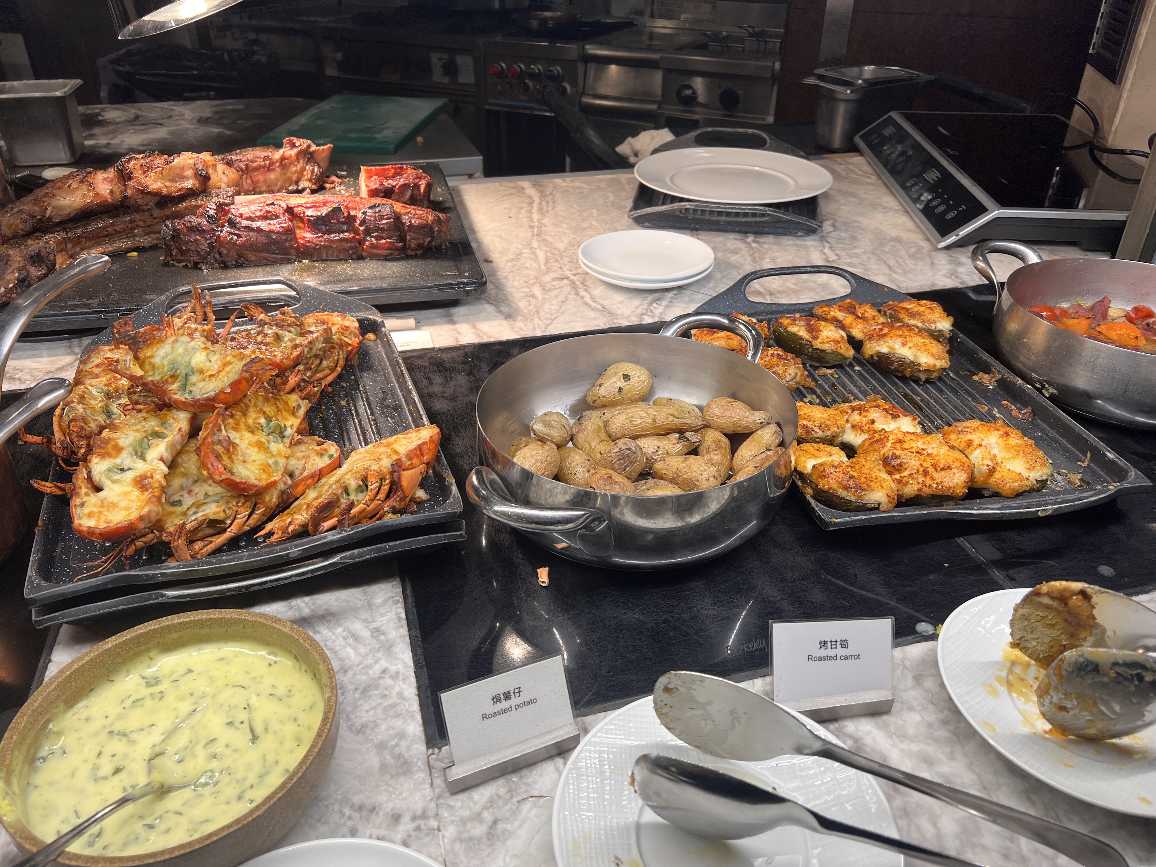 Hyatt Regency Hong Kong Sha Tin Cafe fried lobster