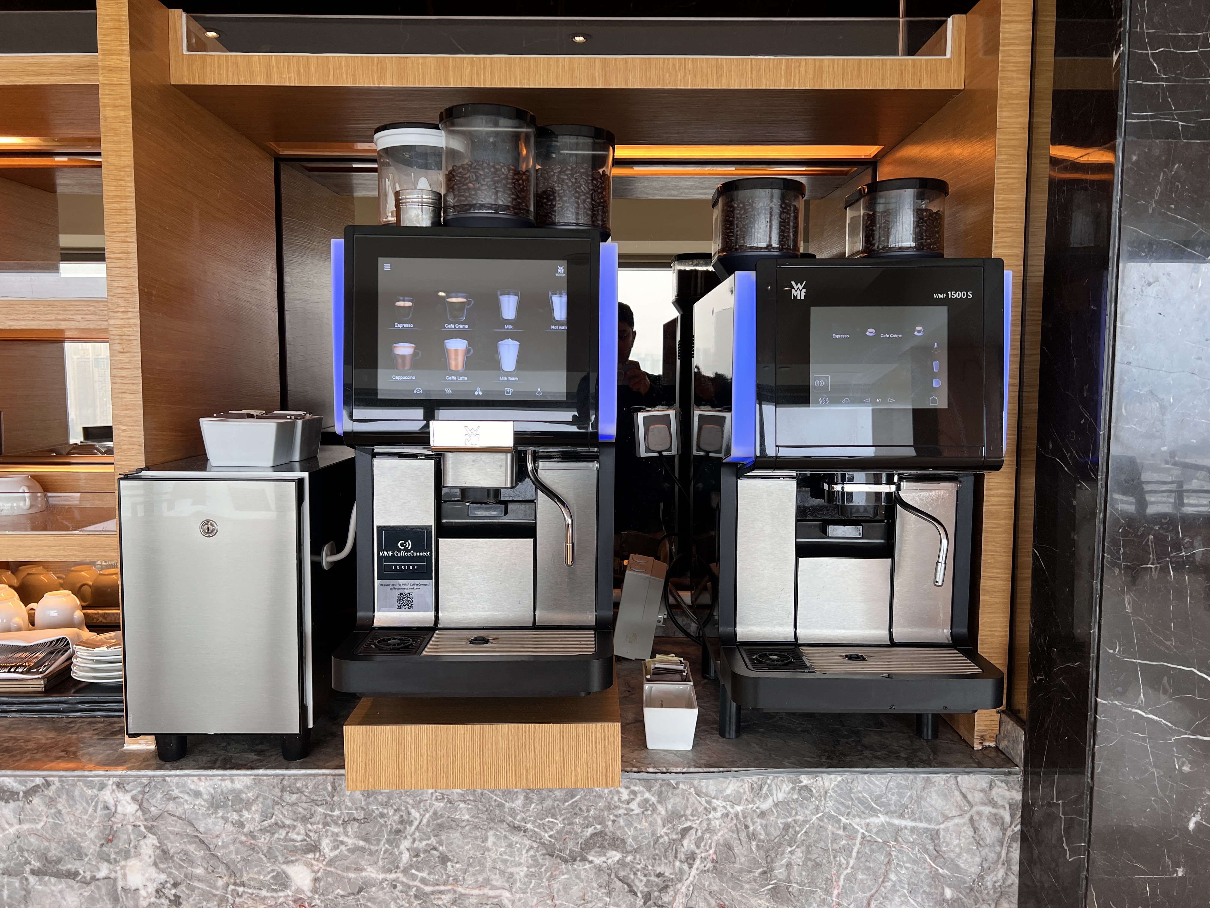 Hyatt Regency Hong Kong Sha Tin Regency Club coffee machine
