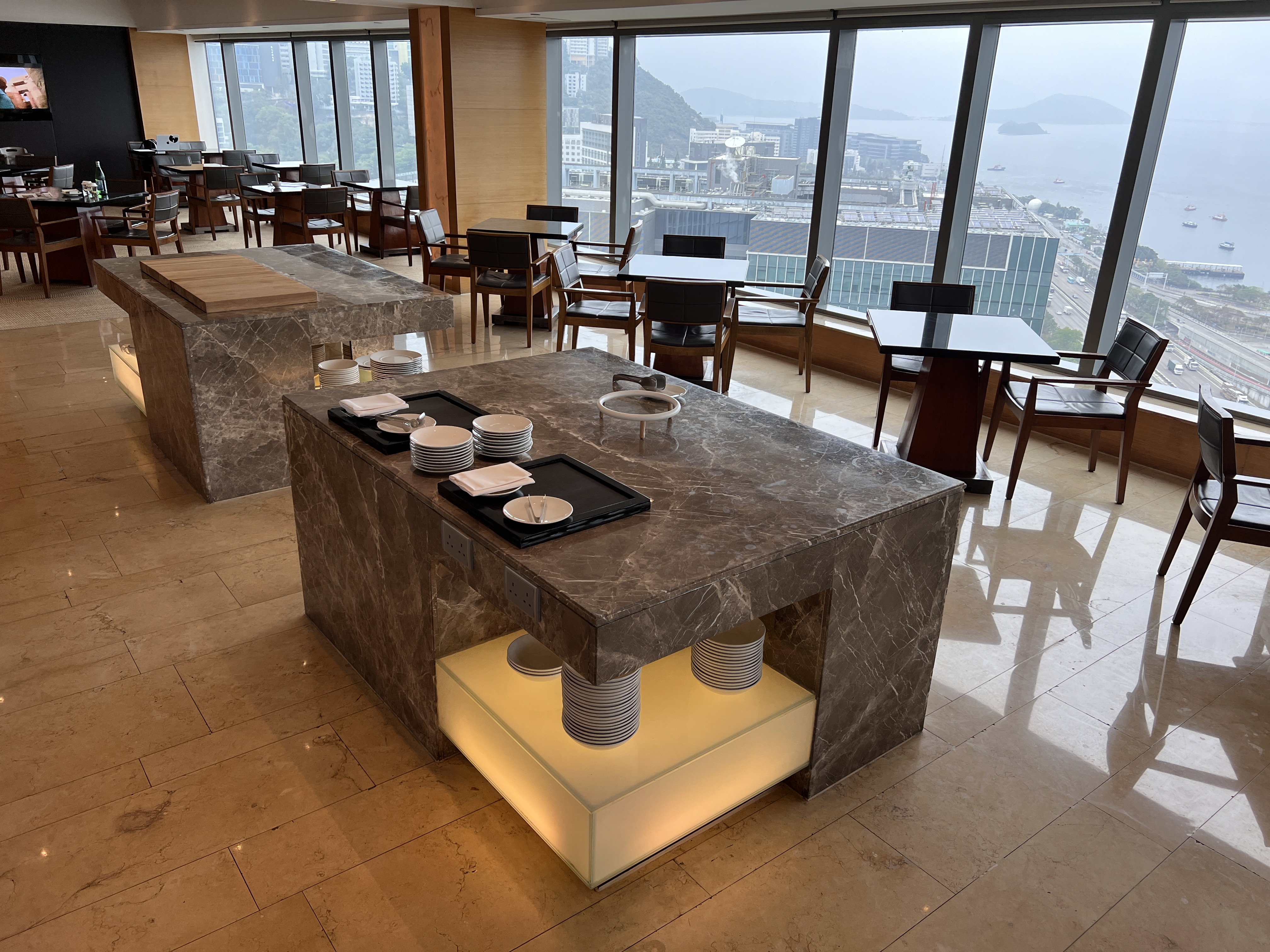 Hyatt Regency Hong Kong Sha Tin Regency Club food station