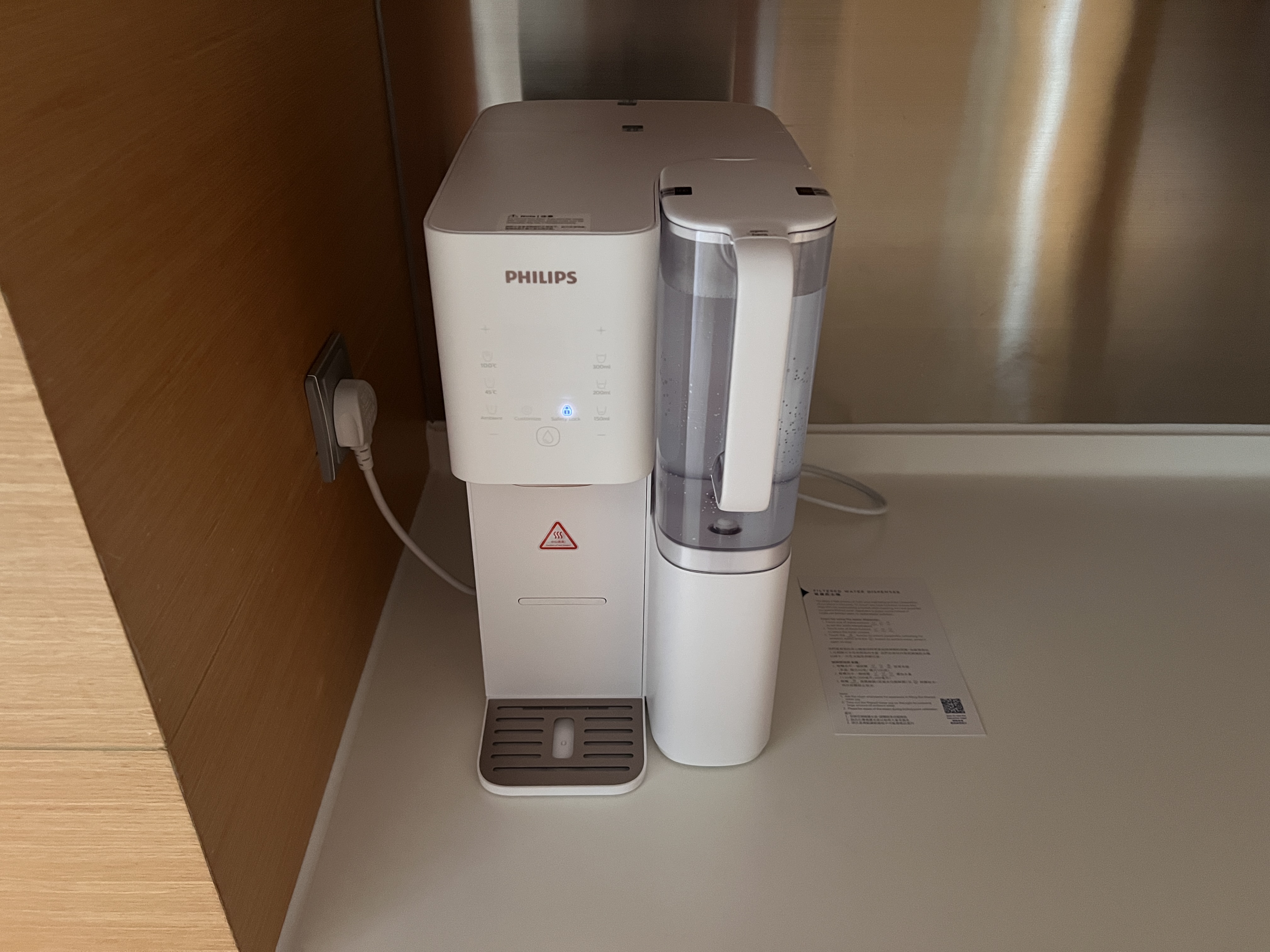 Hyatt Regency Hong Kong Sha Tin filtered water dispenser
