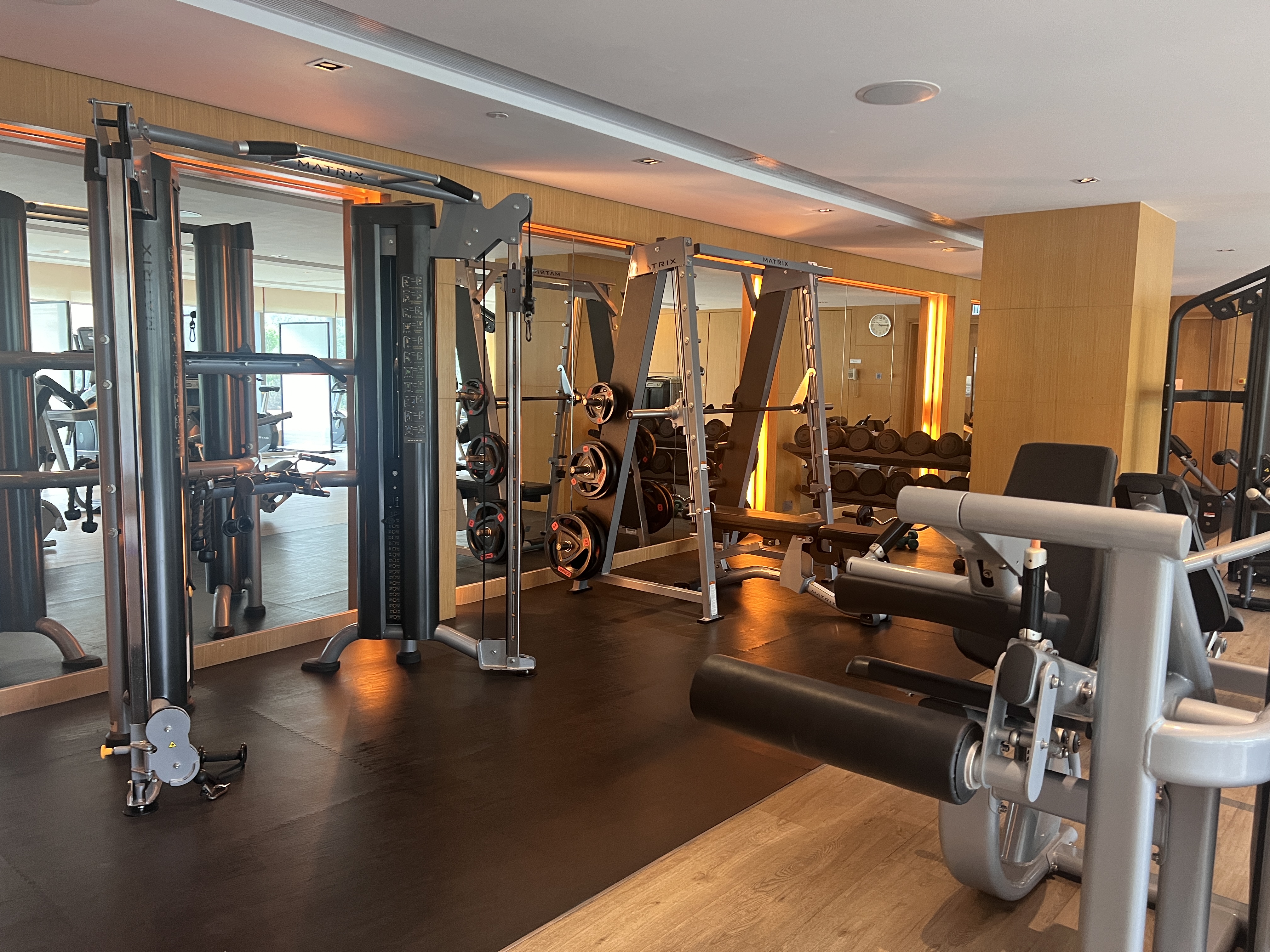 Hyatt Regency Hong Kong Sha Tin fitness machines