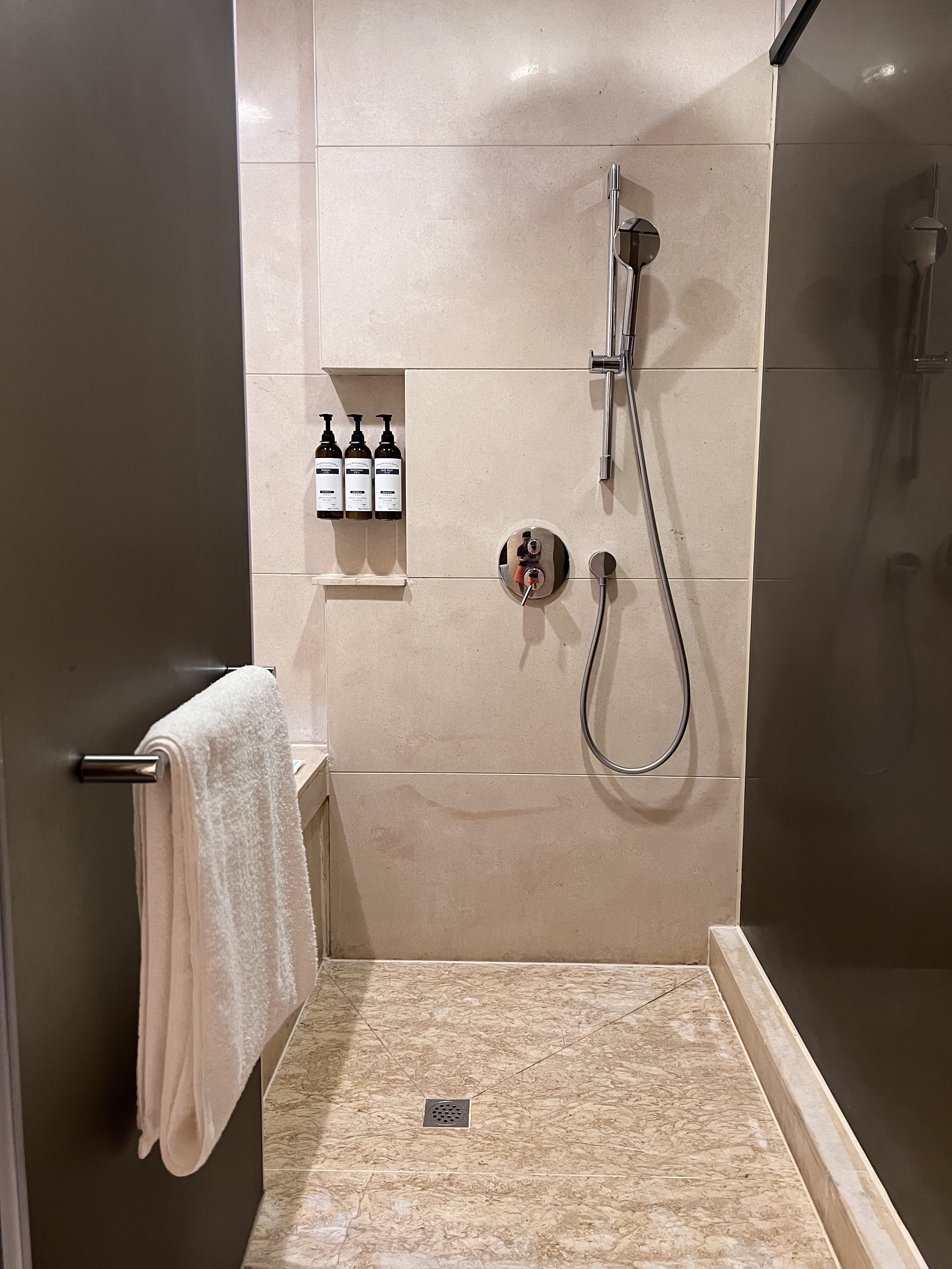 Hyatt Regency Hong Kong Sha Tin walk in shower