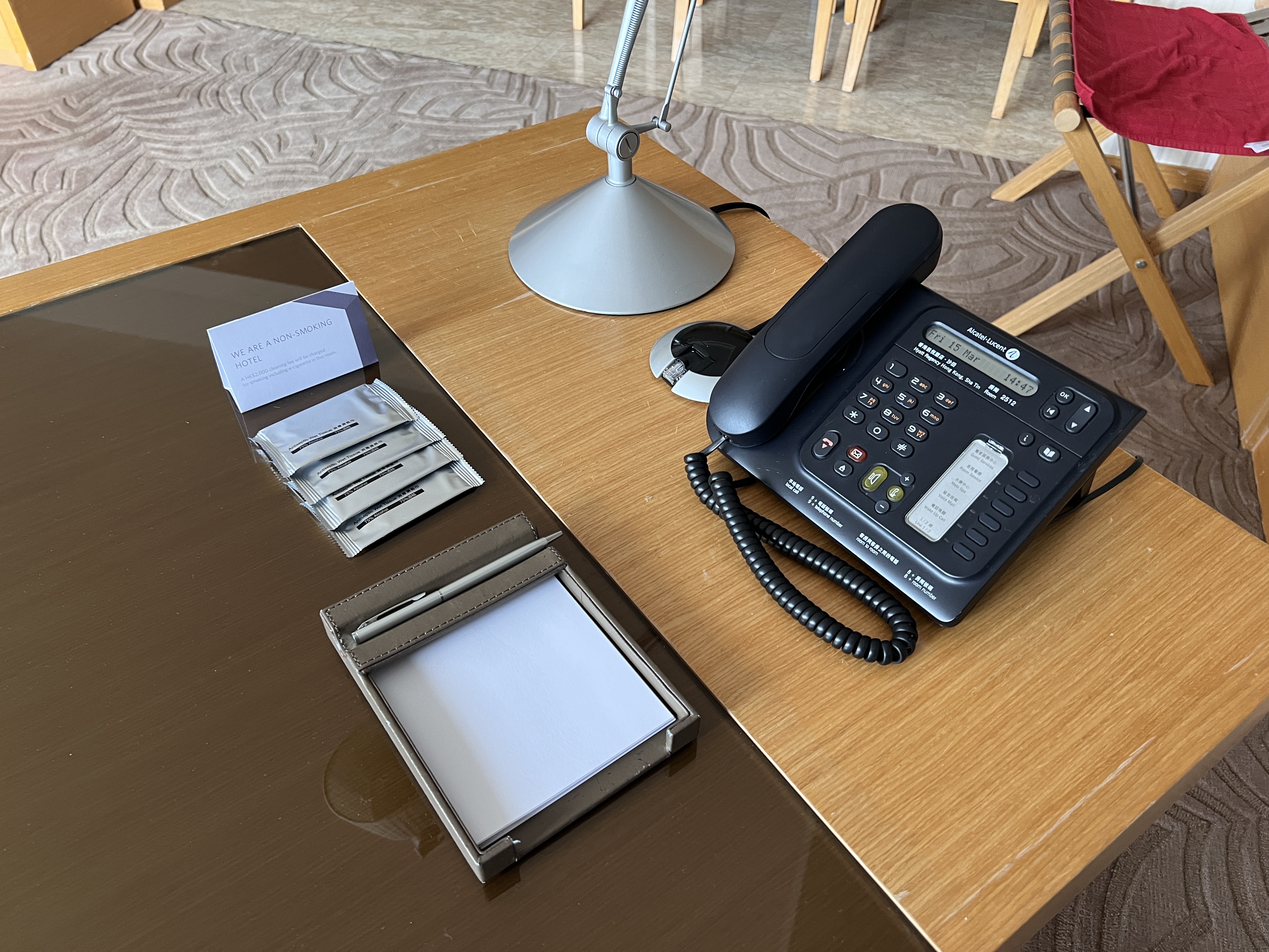 Hyatt Regency Hong Kong Sha Tin workstation top