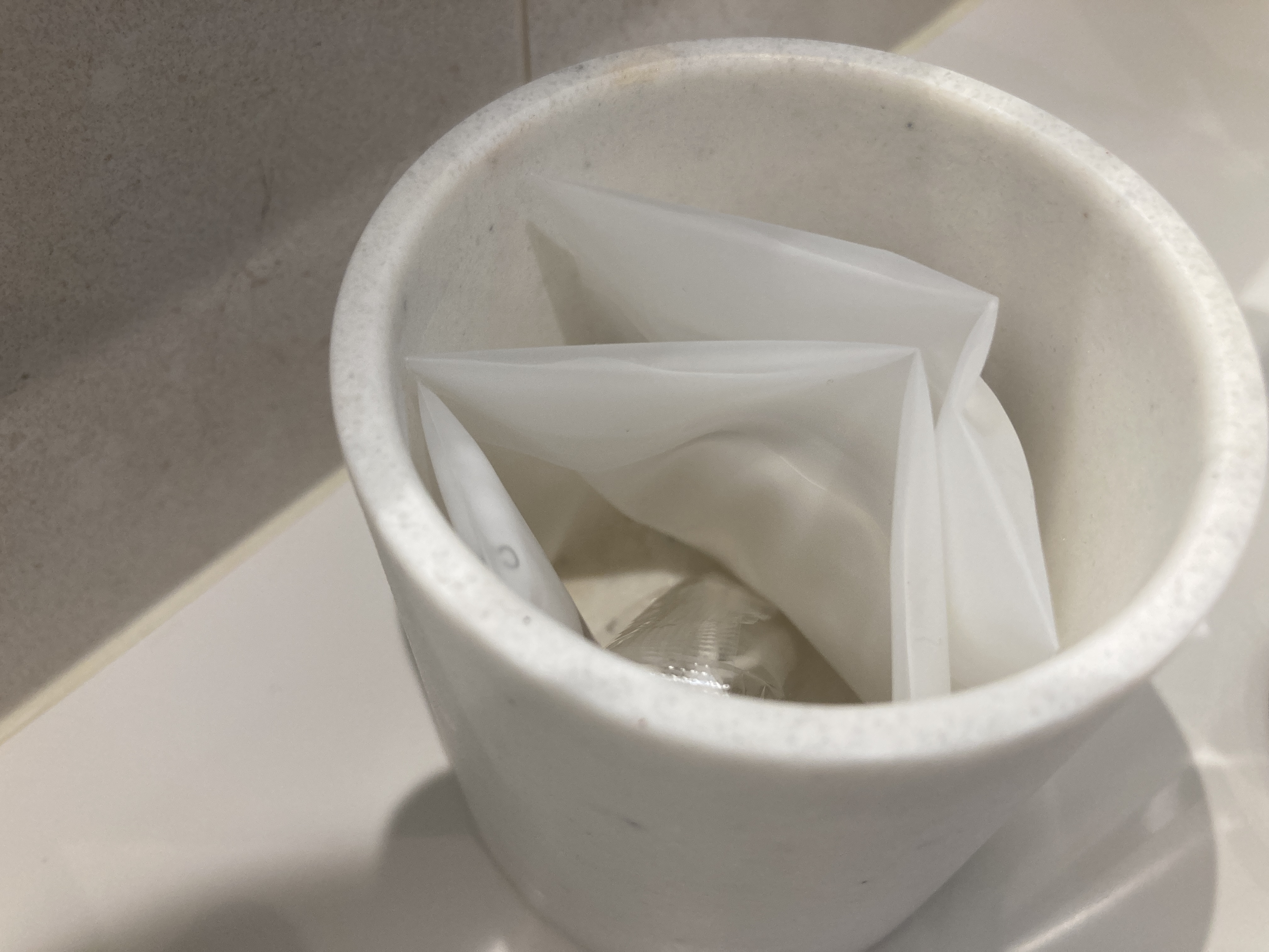 Hyatt Regency Lisbon bathroom hair net Hyatt Regency Lisbon bathroom hair net