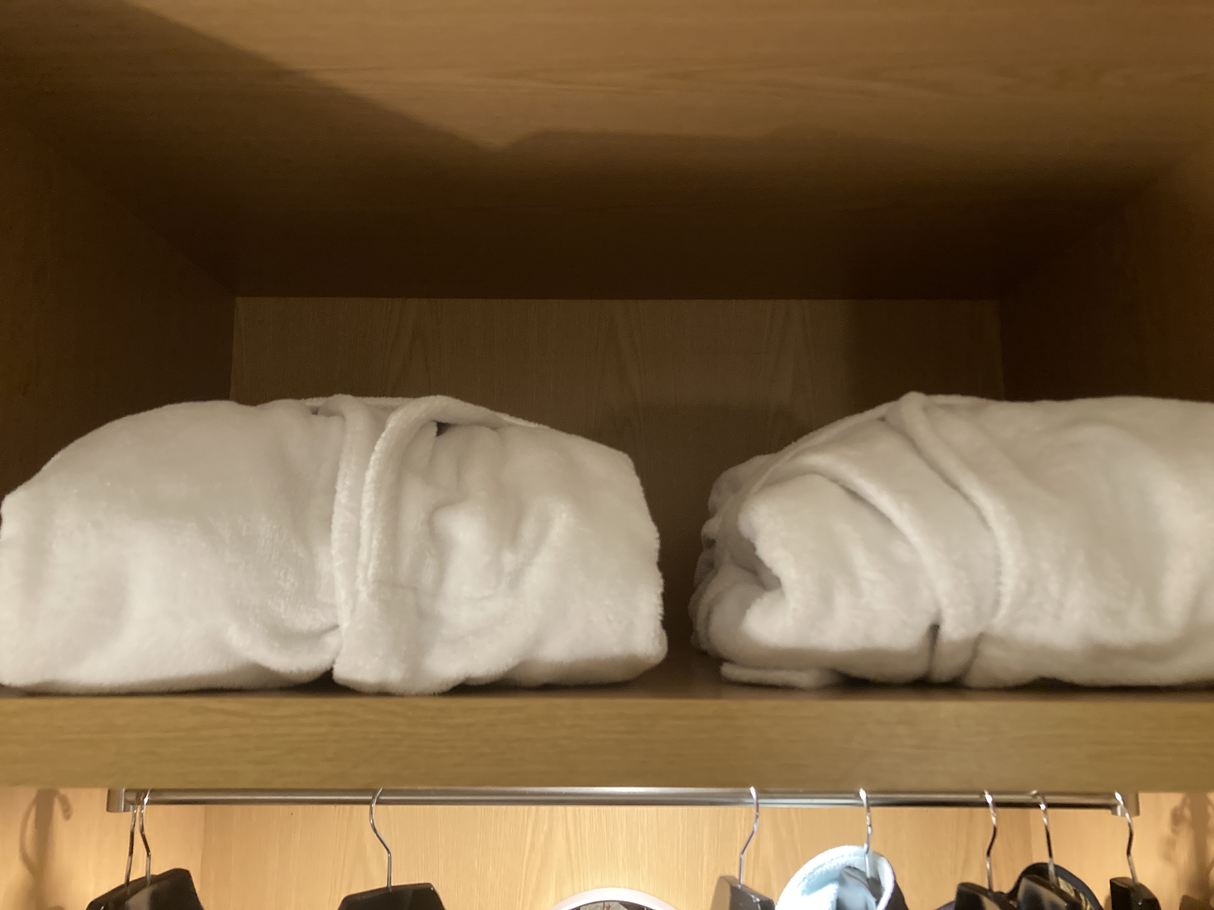 Hyatt Regency Lisbon bedroom closet robes Hyatt Regency Lisbon bedroom closet robes