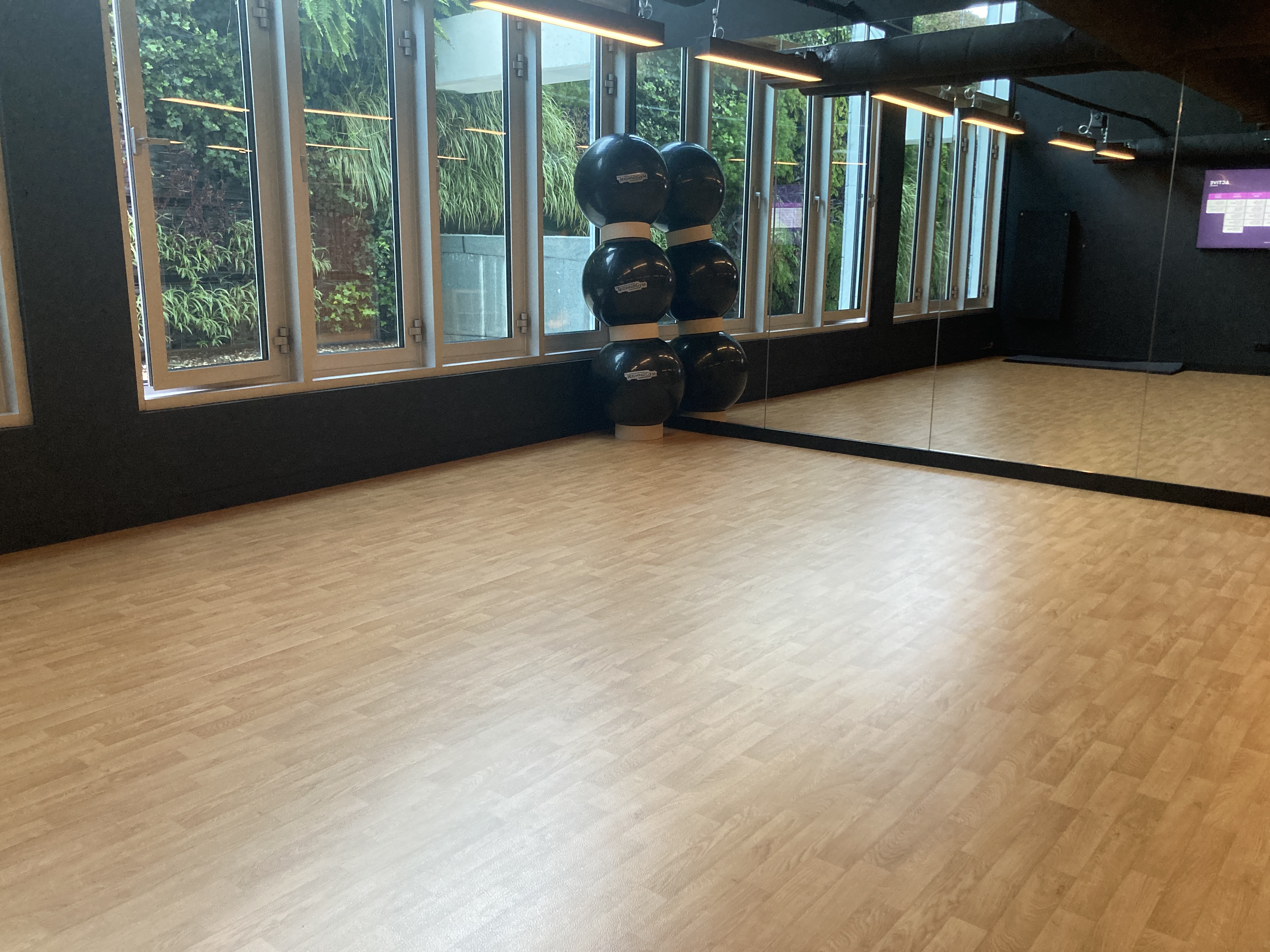 Hyatt Regency Lisbon fitness class room Hyatt Regency Lisbon fitness class room
