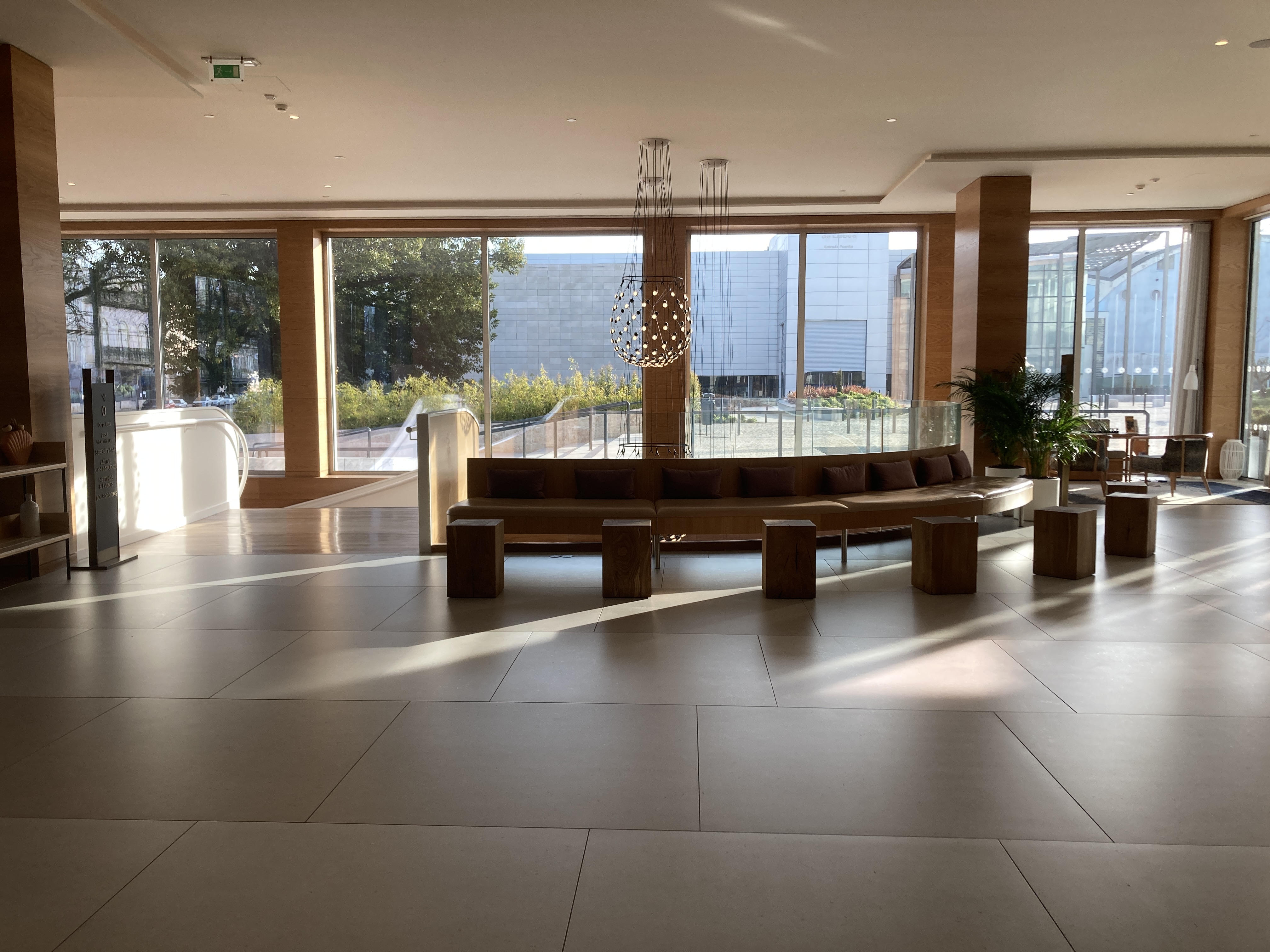 Hyatt Regency Lisbon lobby Hyatt Regency Lisbon lobby
