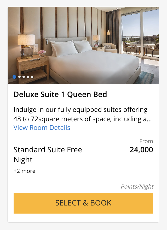 Hyatt Regency Lisbon queen suite points price Hyatt Regency Lisbon queen suite points price