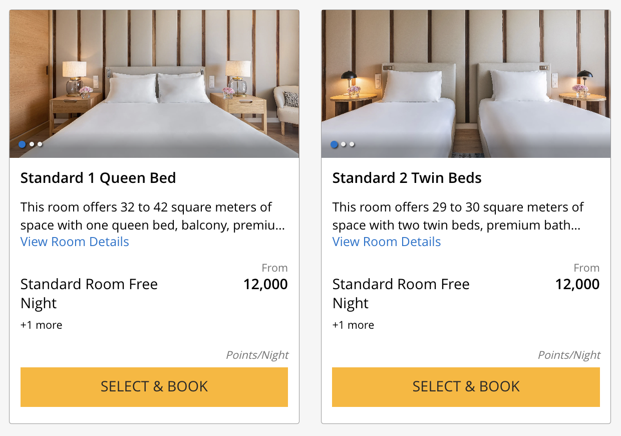 Hyatt Regency Lisbon standard room points price off peak Hyatt Regency Lisbon standard room points price off peak