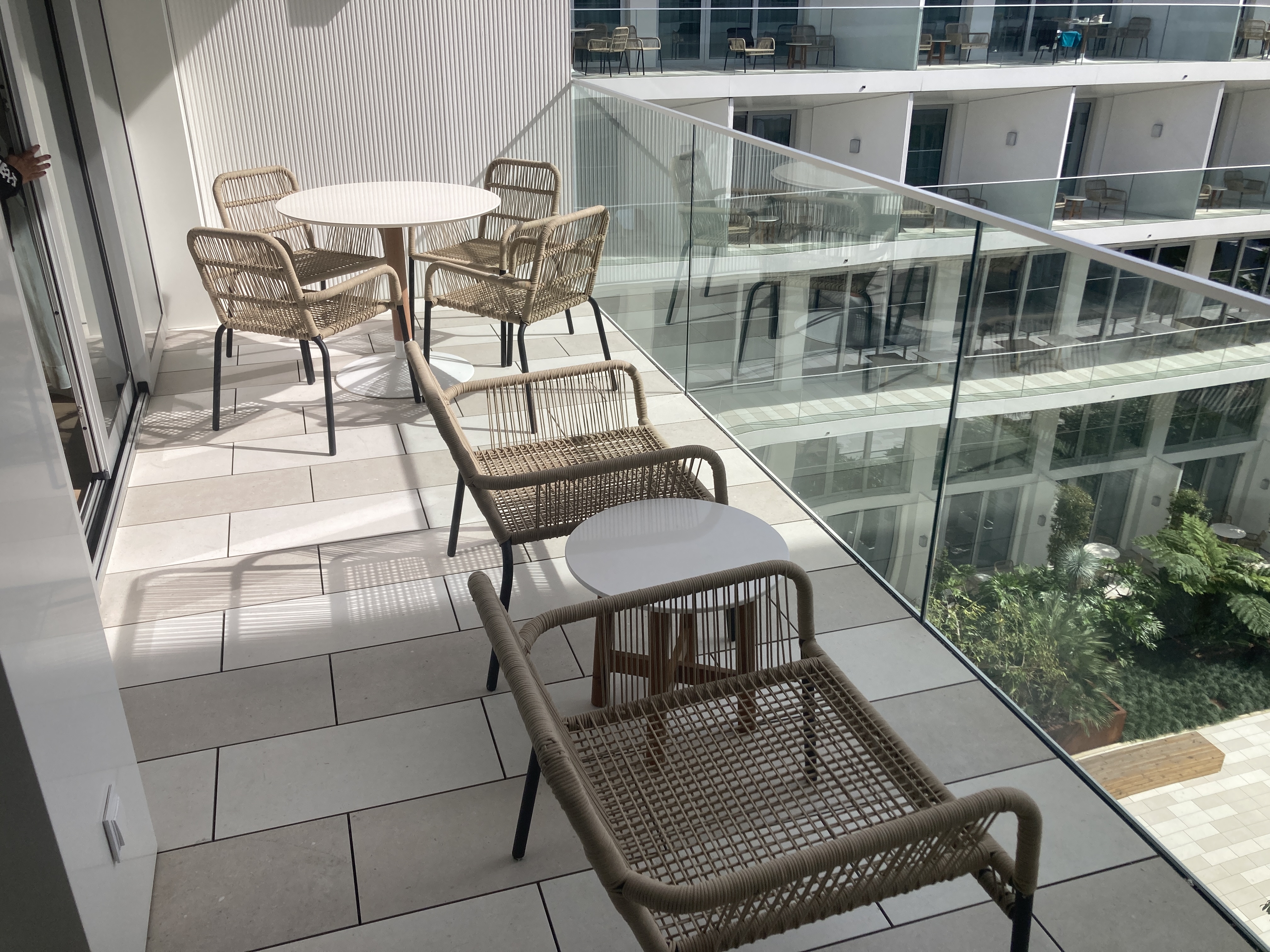 Hyatt Regency Lisbon suite balcony Hyatt Regency Lisbon suite balcony