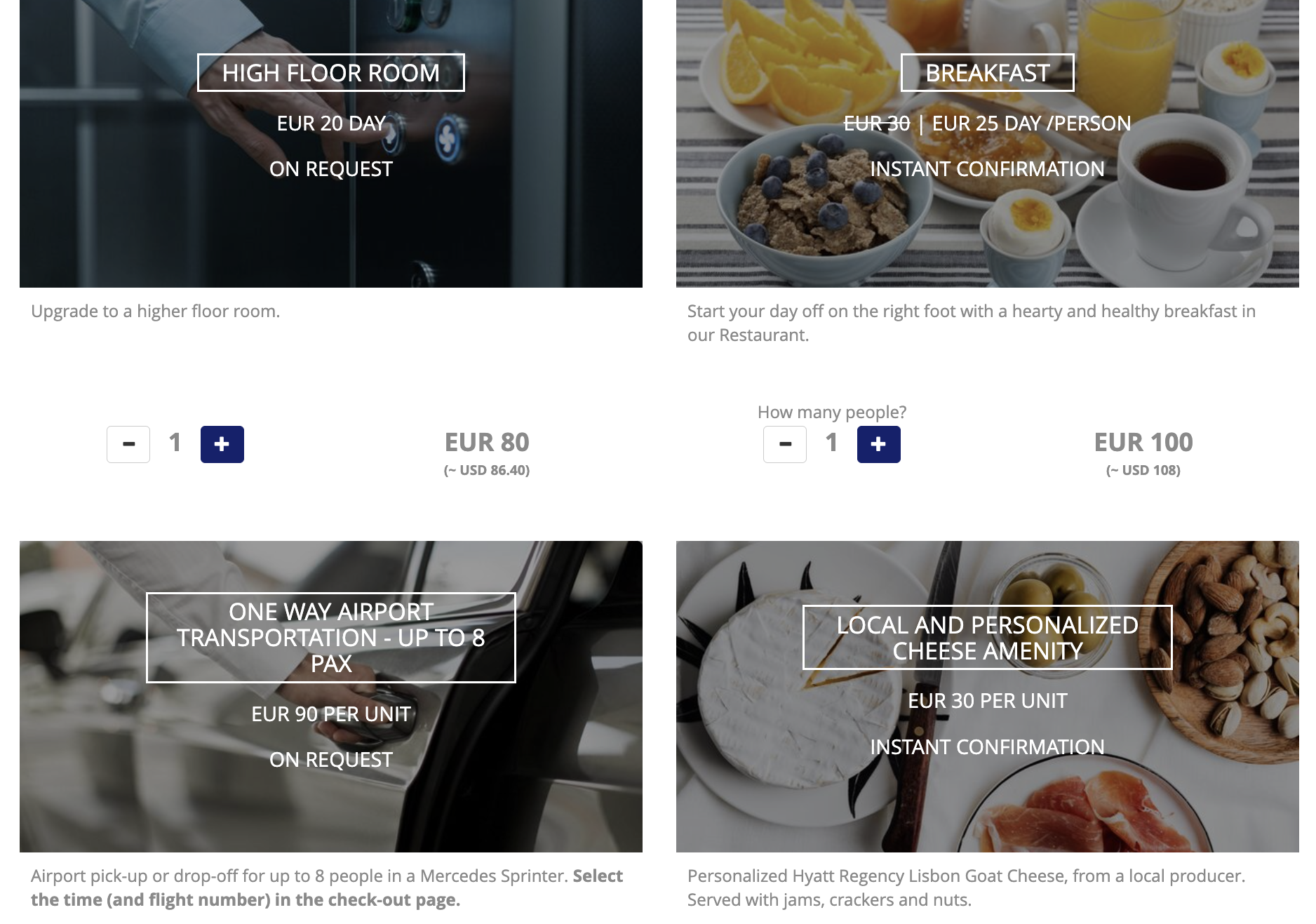 Hyatt Regency Lisbon upgrade offers transport breakfast Hyatt Regency Lisbon upgrade offers transport breakfast
