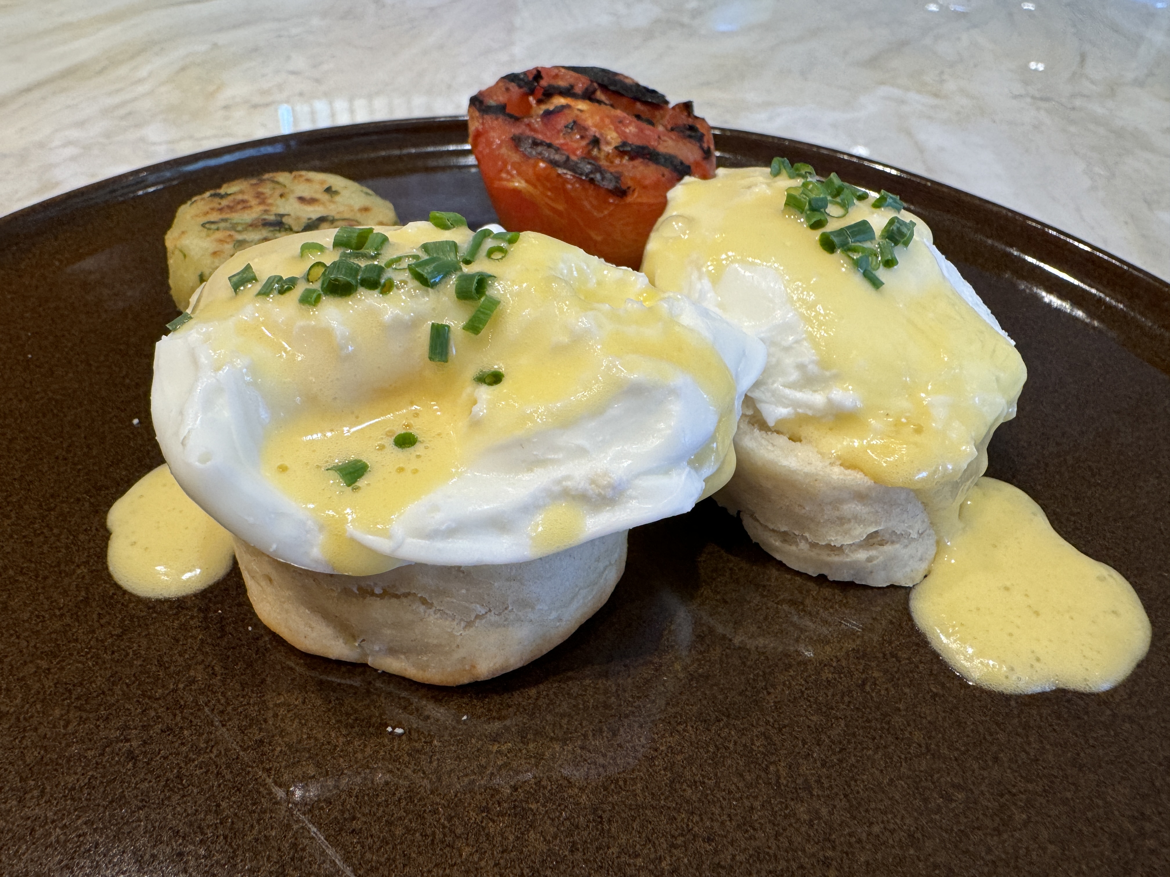 Hyatt Regency Nairobi EAT breakfast eggs benedict