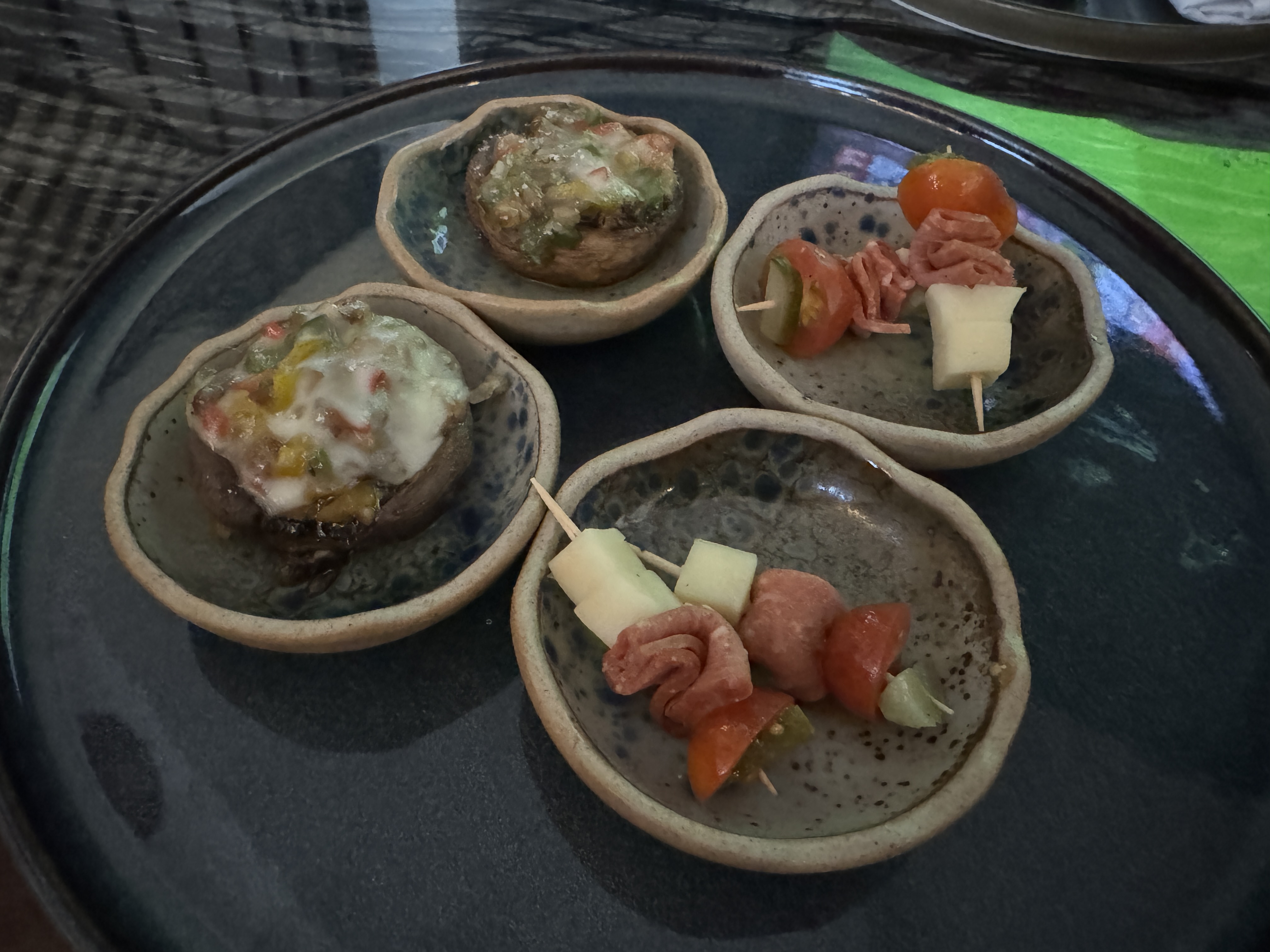 Hyatt Regency Nairobi Regency Club mushroom caprese