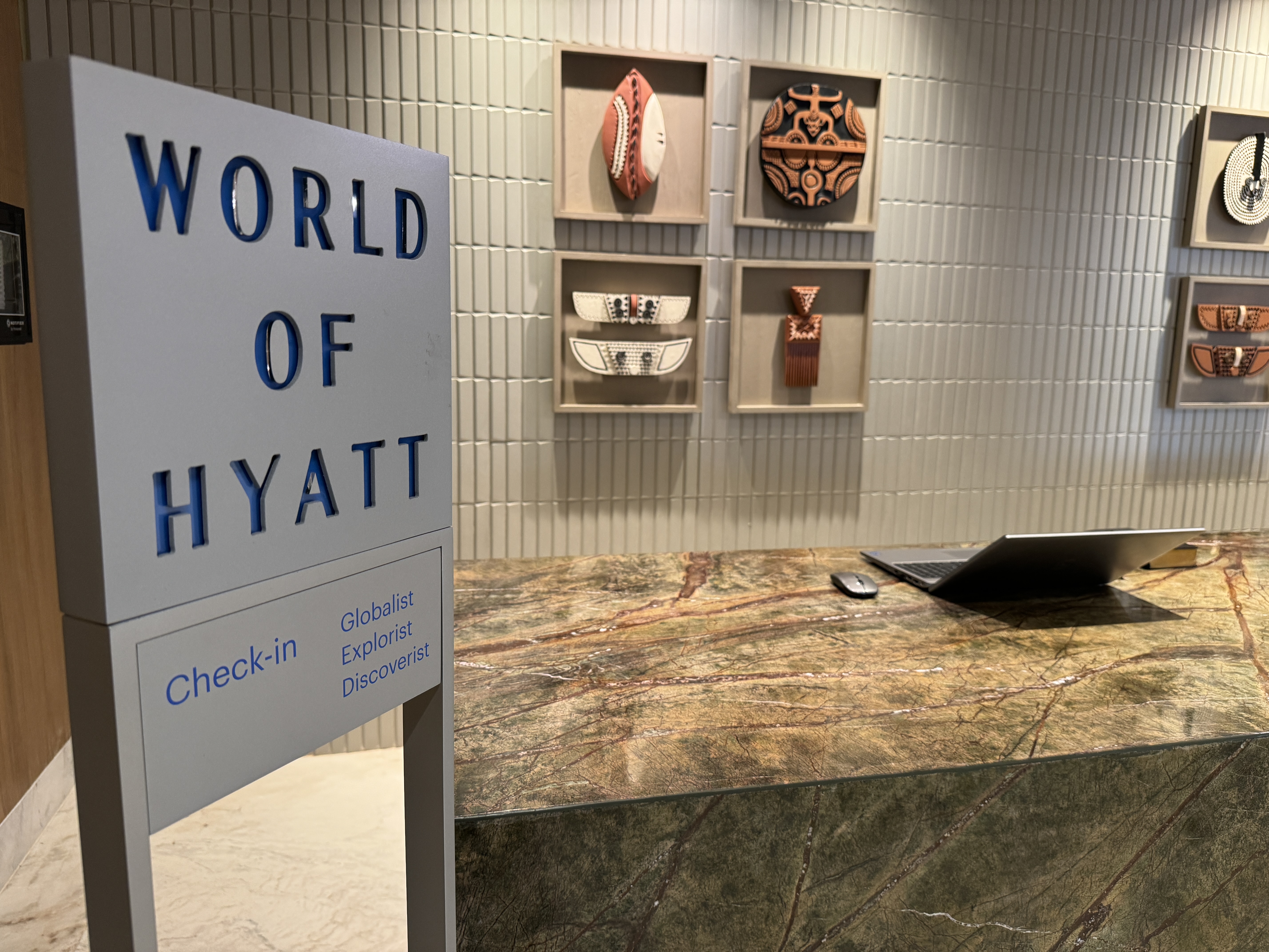 Hyatt Regency Nairobi World of Hyatt sign