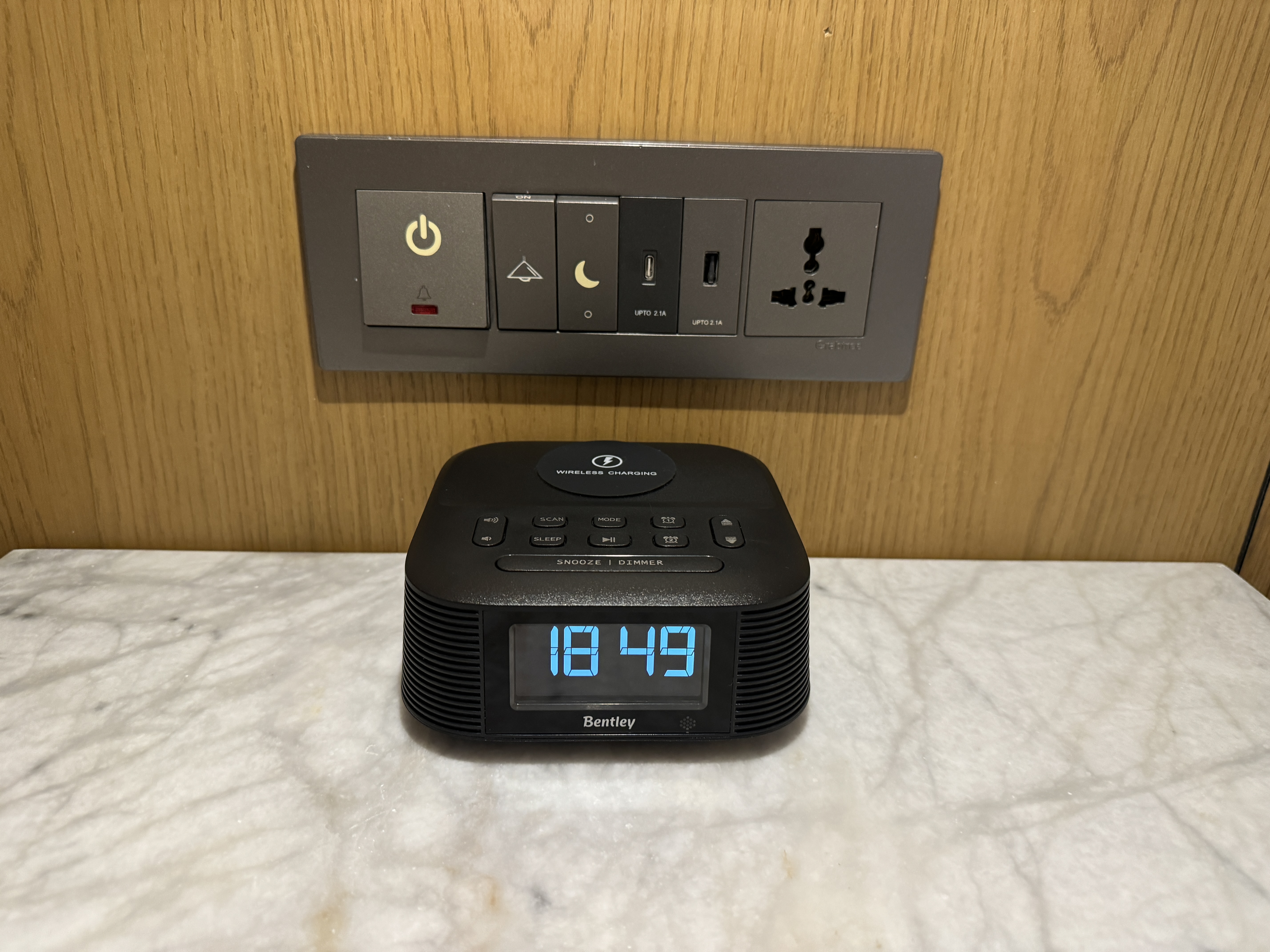 Hyatt Regency Nairobi deluxe suite clock