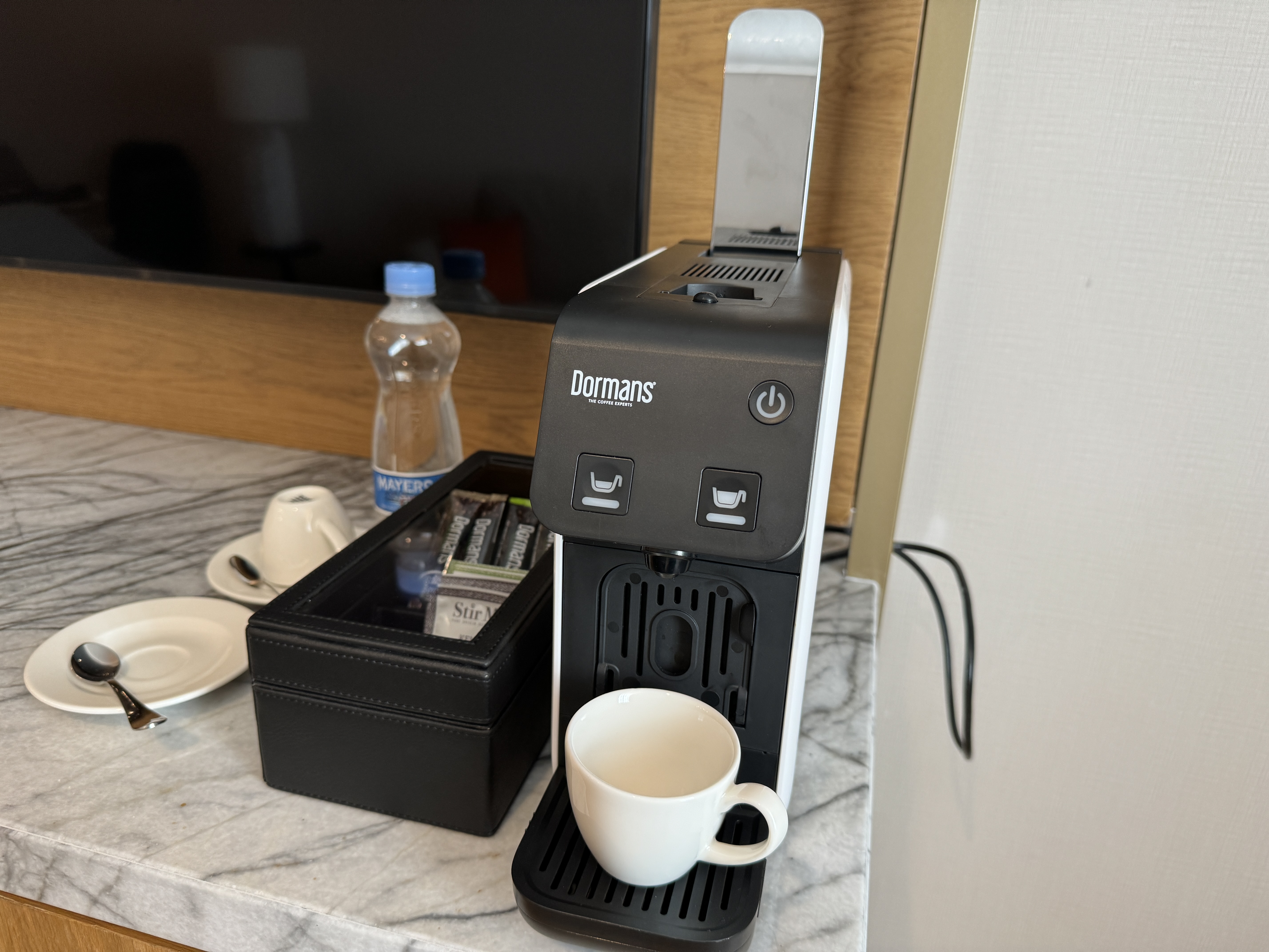 Hyatt Regency Nairobi deluxe suite coffee maker